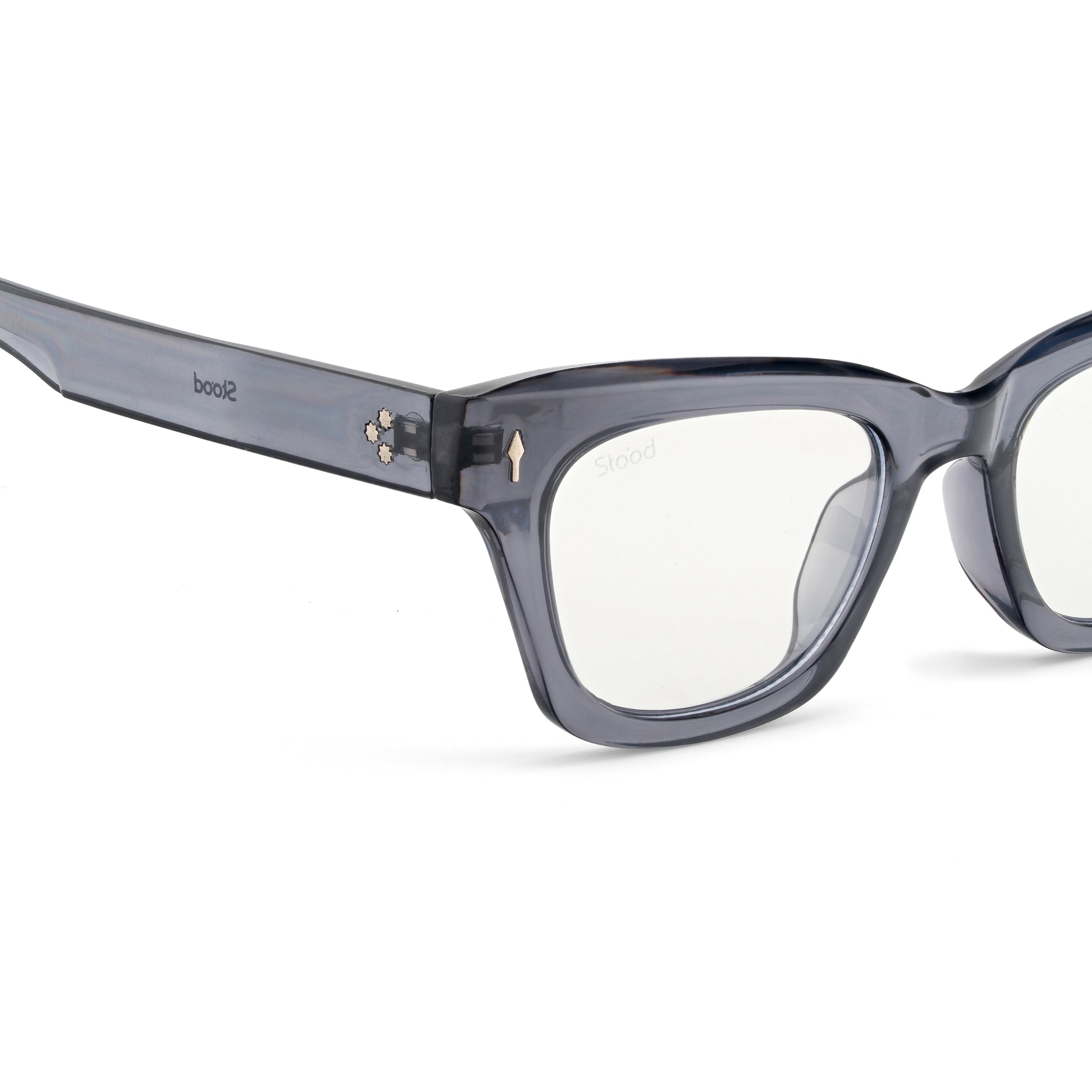 Stood Square Anti Glare Spectacles Frames For Men & Women – SF-STD0027-C2