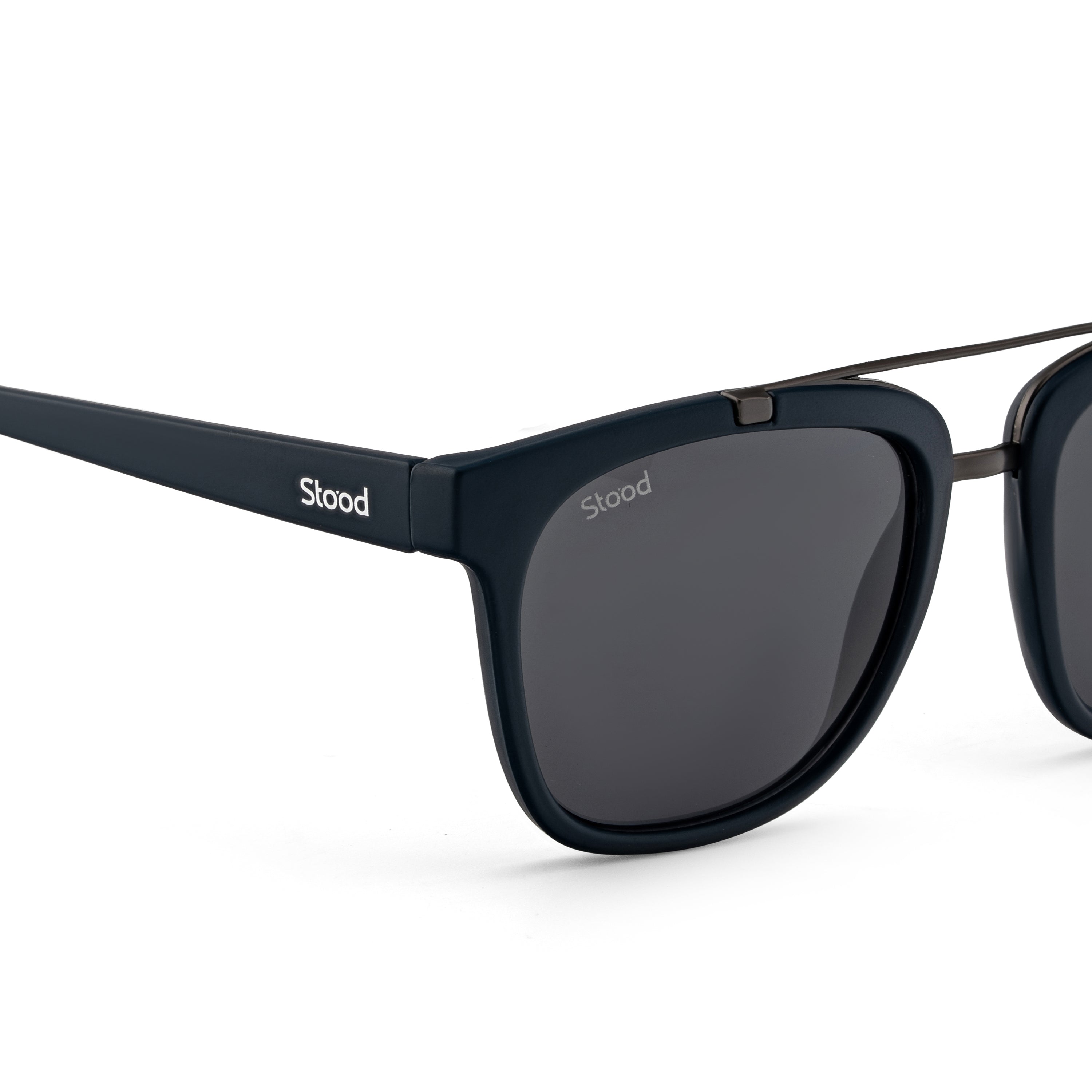Stood Retro Square Black UV Protection Goggles For Men & Women Sunglasses – SG-STD0021-C3