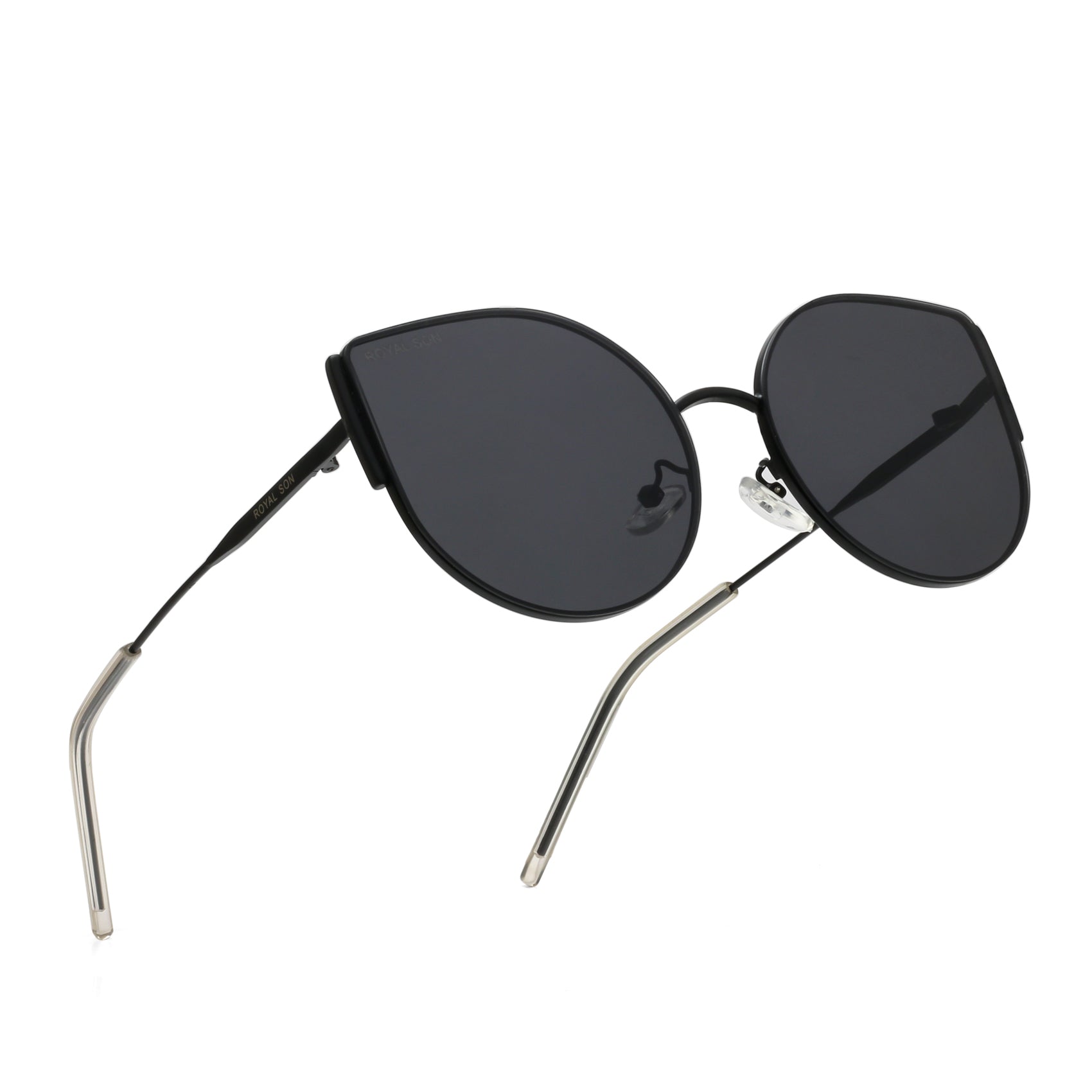 Royal Son Cat-Eye Oversized UV Protected Women Sunglasses - CHI0054