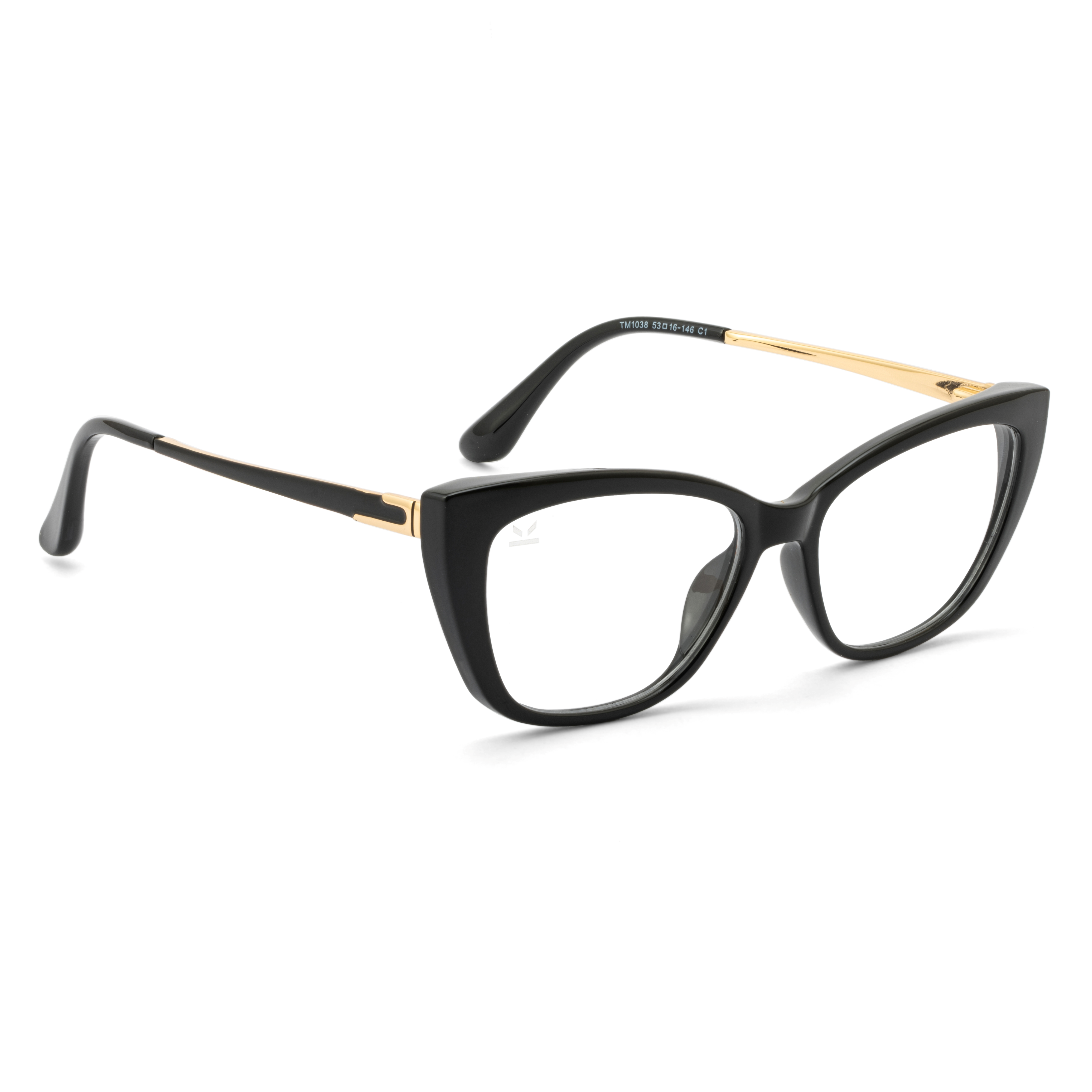PERKEY Full Rim Cat Eye Bold Eyeglass Frame For Women - OPTL0024-C1