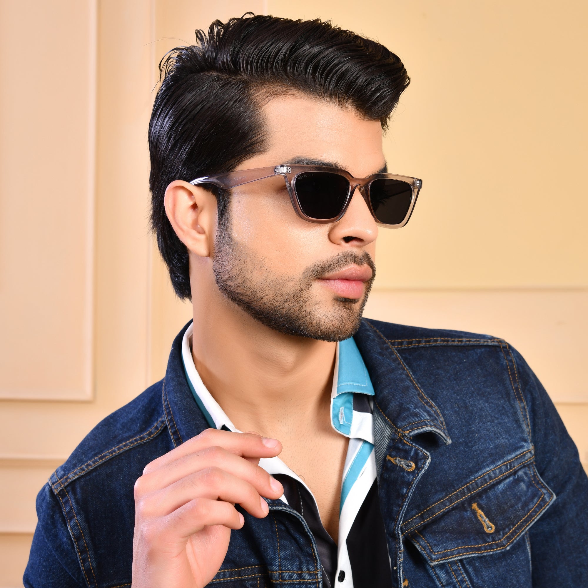 Royal Son Round UV Protection Men Women Sunglasses - CHI00126-C6