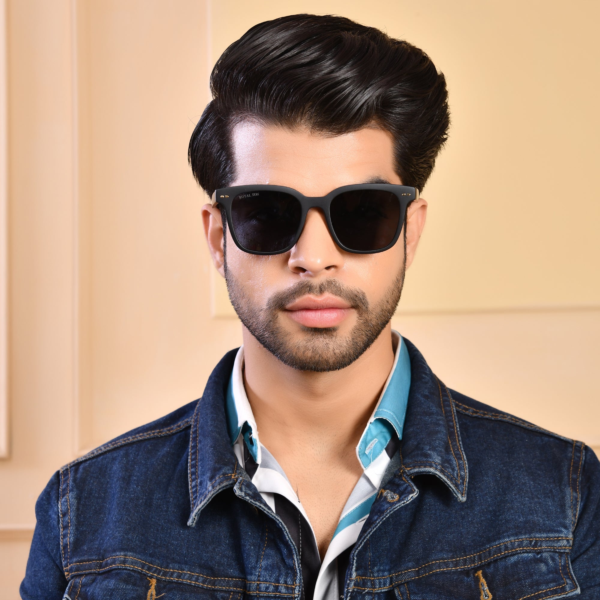 Royal Son Square UV Protection Men Women Sunglasses - CHI00127-C5