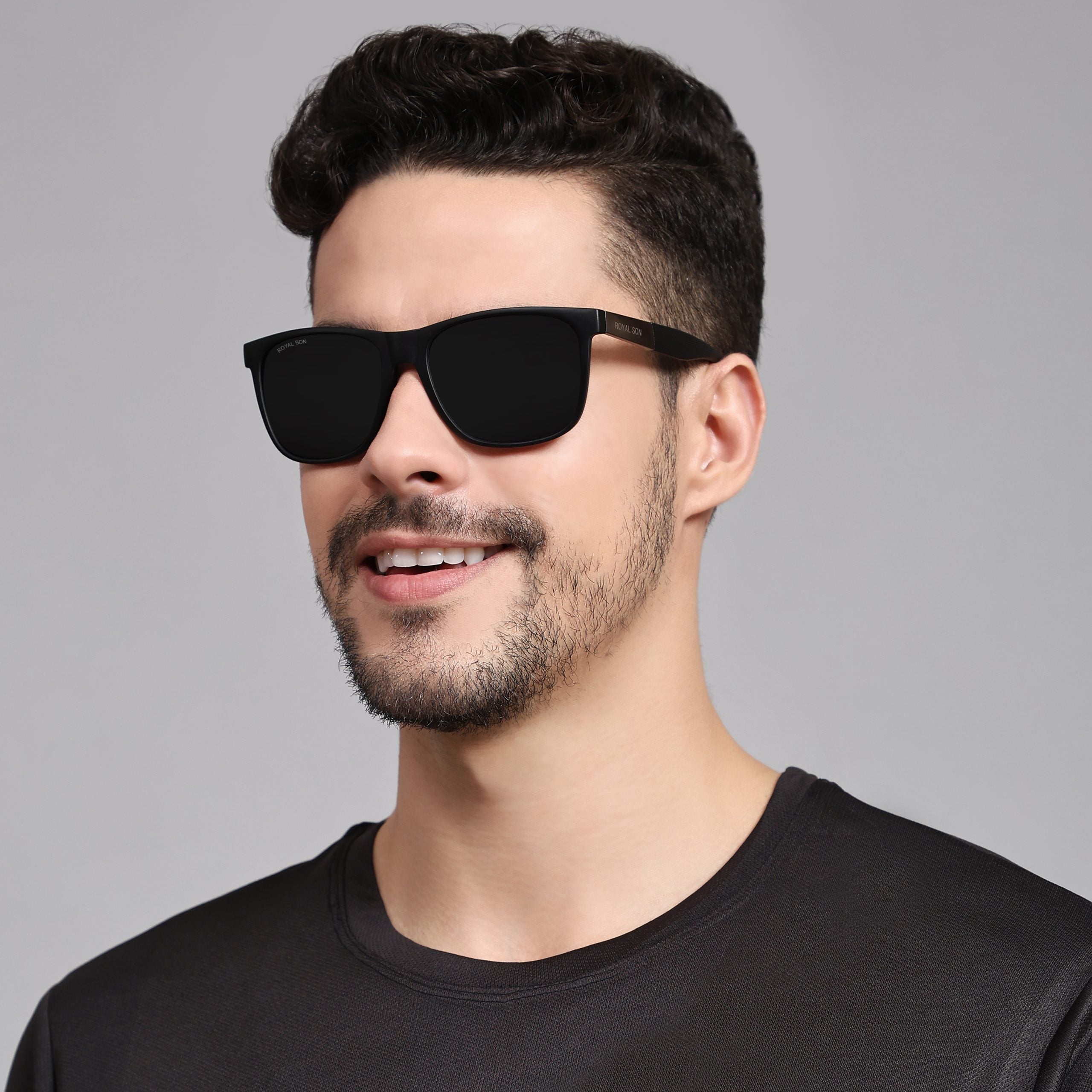 Royal Son Square Polarized Men Women Sunglasses - CHI00121-C1