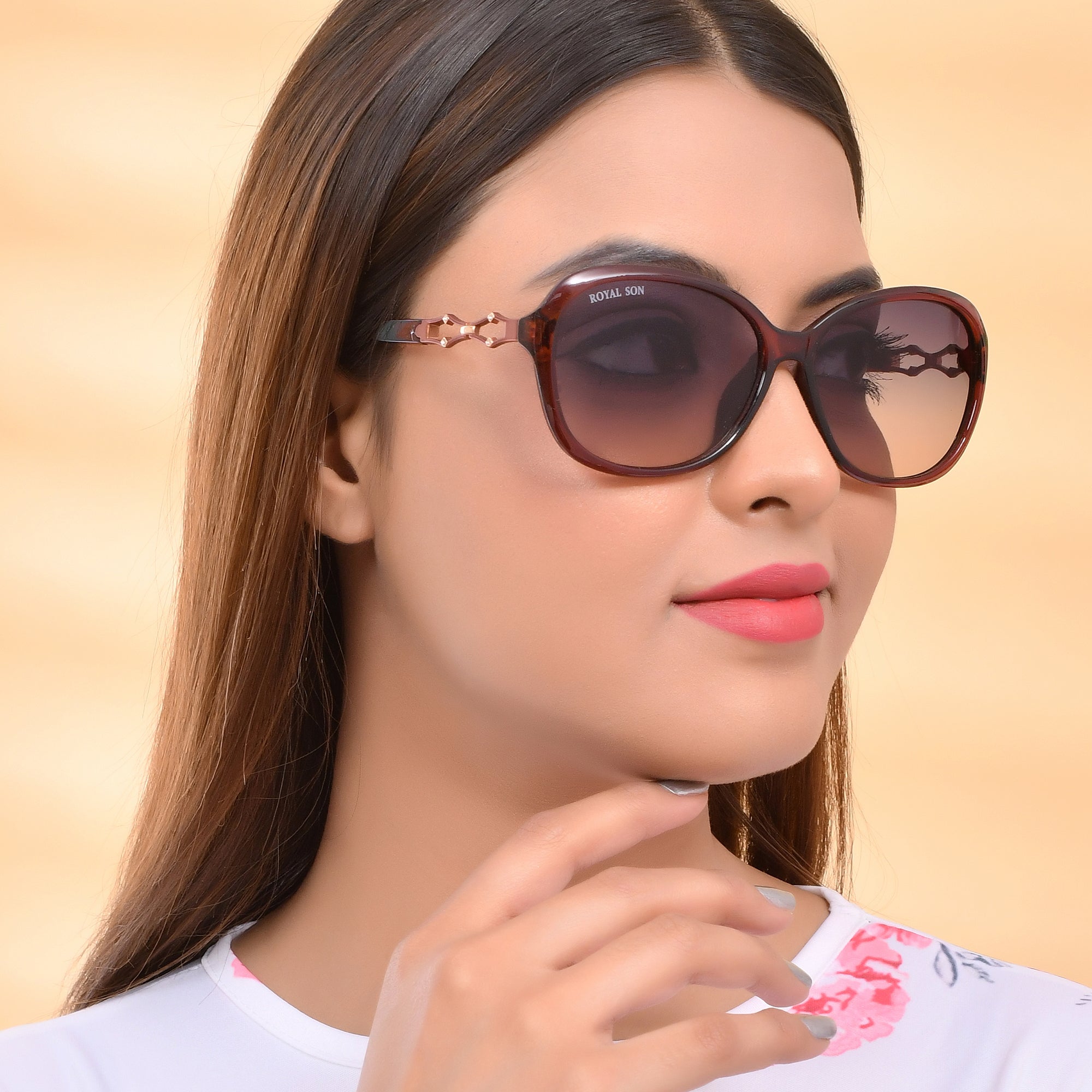Royal Son Butterfly UV Protected Women Sunglasses - CHIWM00117-C2