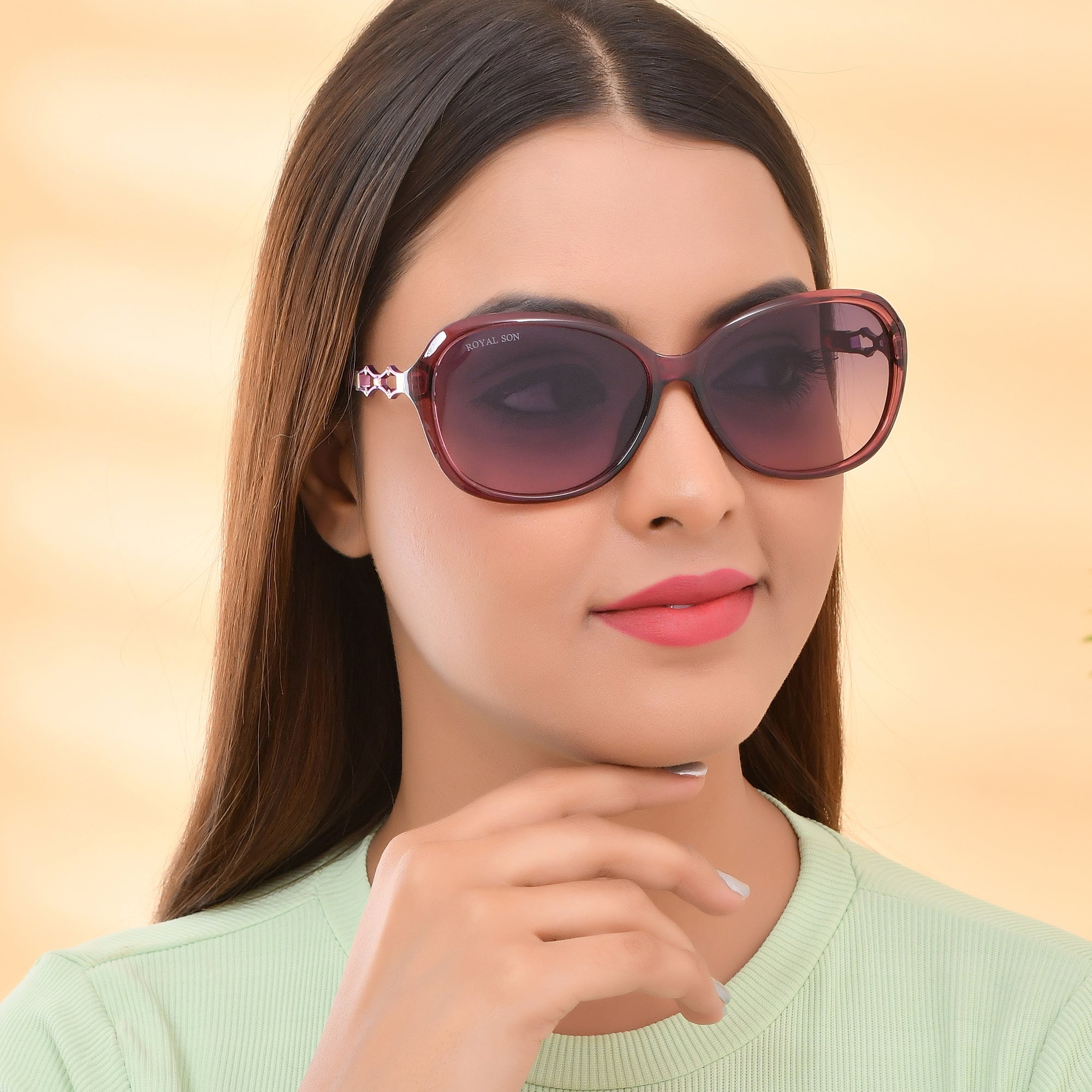 Royal Son Butterfly UV Protected Women Sunglasses - CHIWM00117-C4