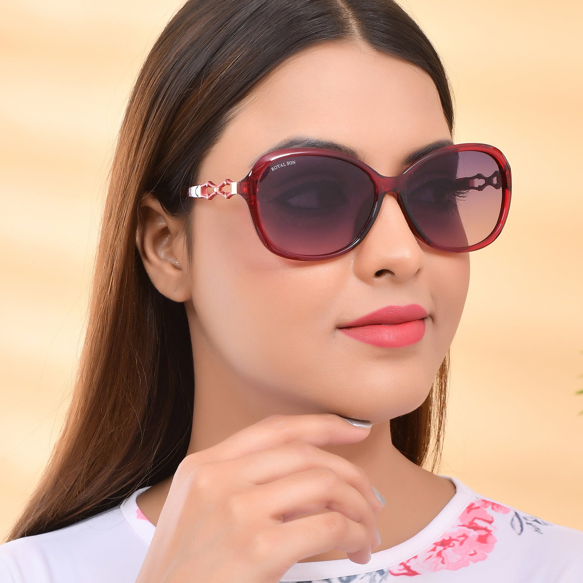 Royal Son Butterfly UV Protected Women Sunglasses - CHIWM00117-C5