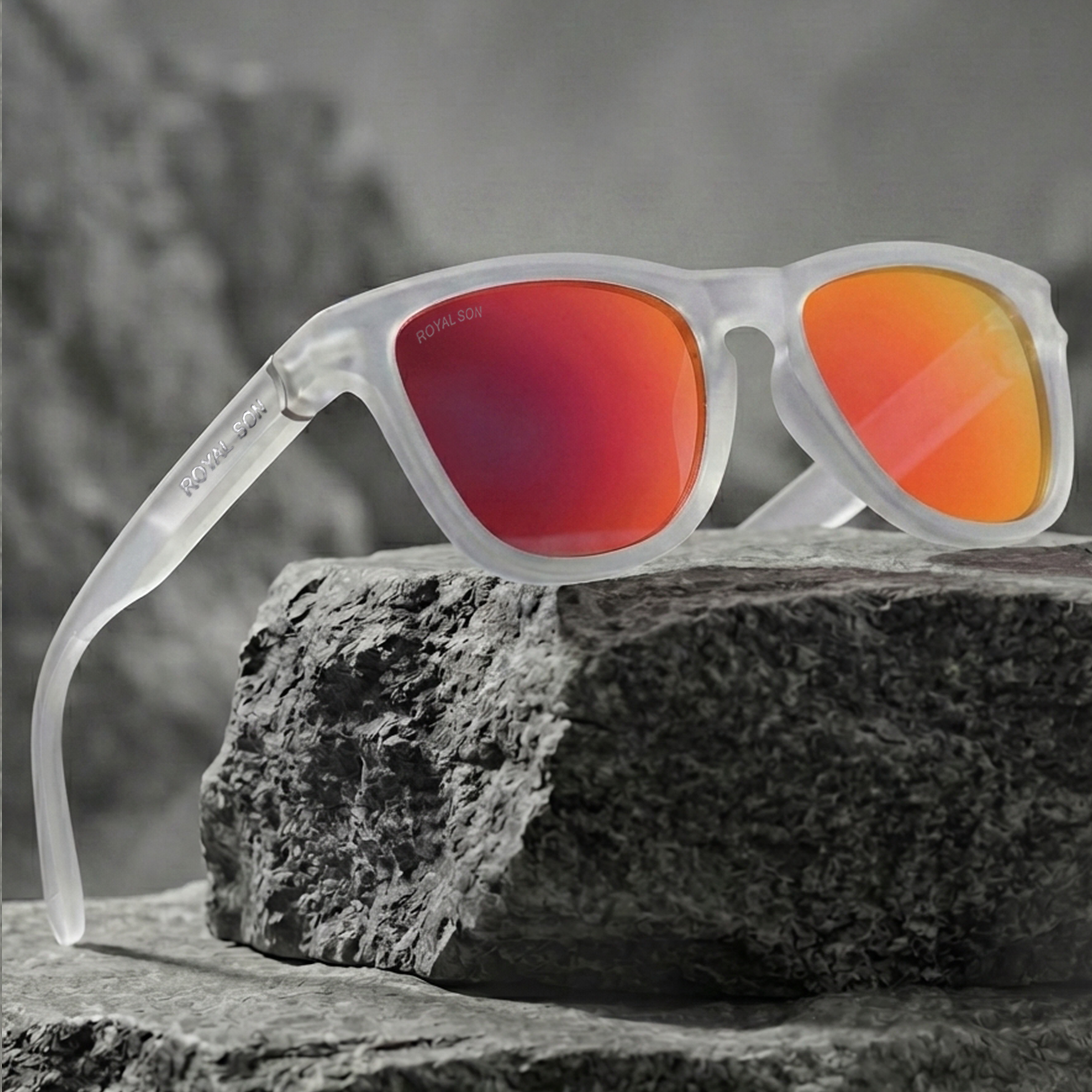 ROYAL SON UV Protection Sports Sunglasses for Men - SG-RS2020-C5