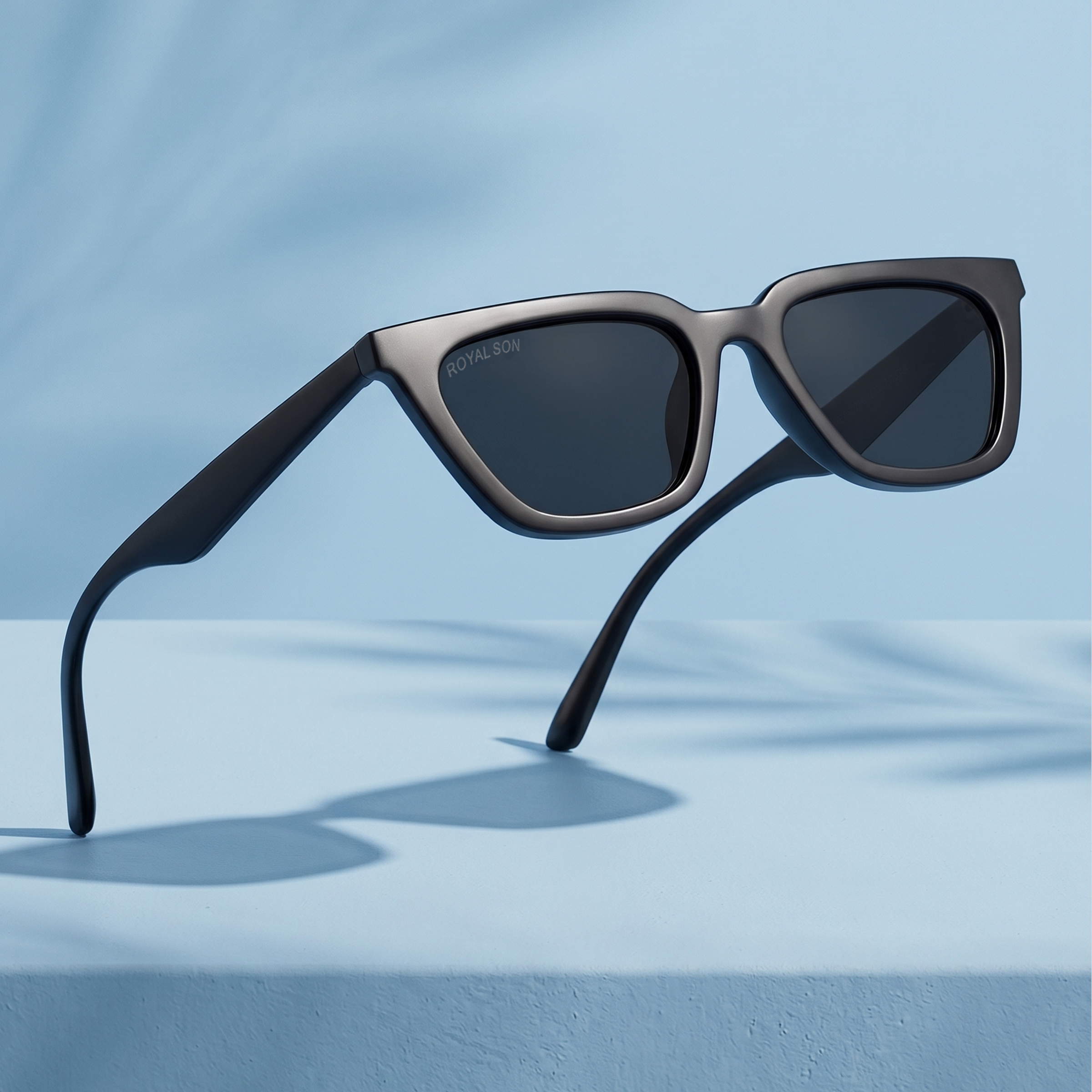 Royal Son Square UV Protection Men Women Sunglasses - CHI00126-C4