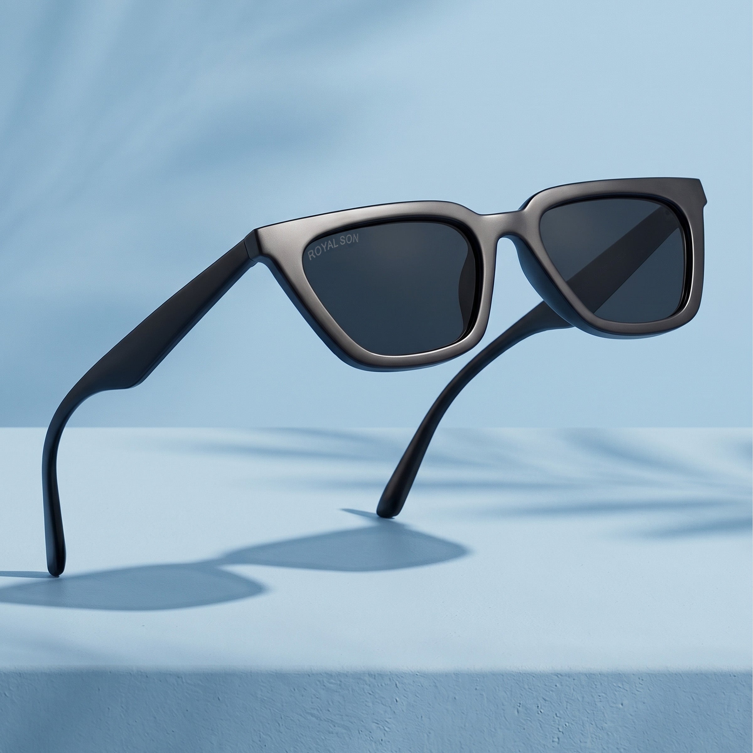 Royal Son Square UV Protection Men Women Sunglasses - CHI00126-C4