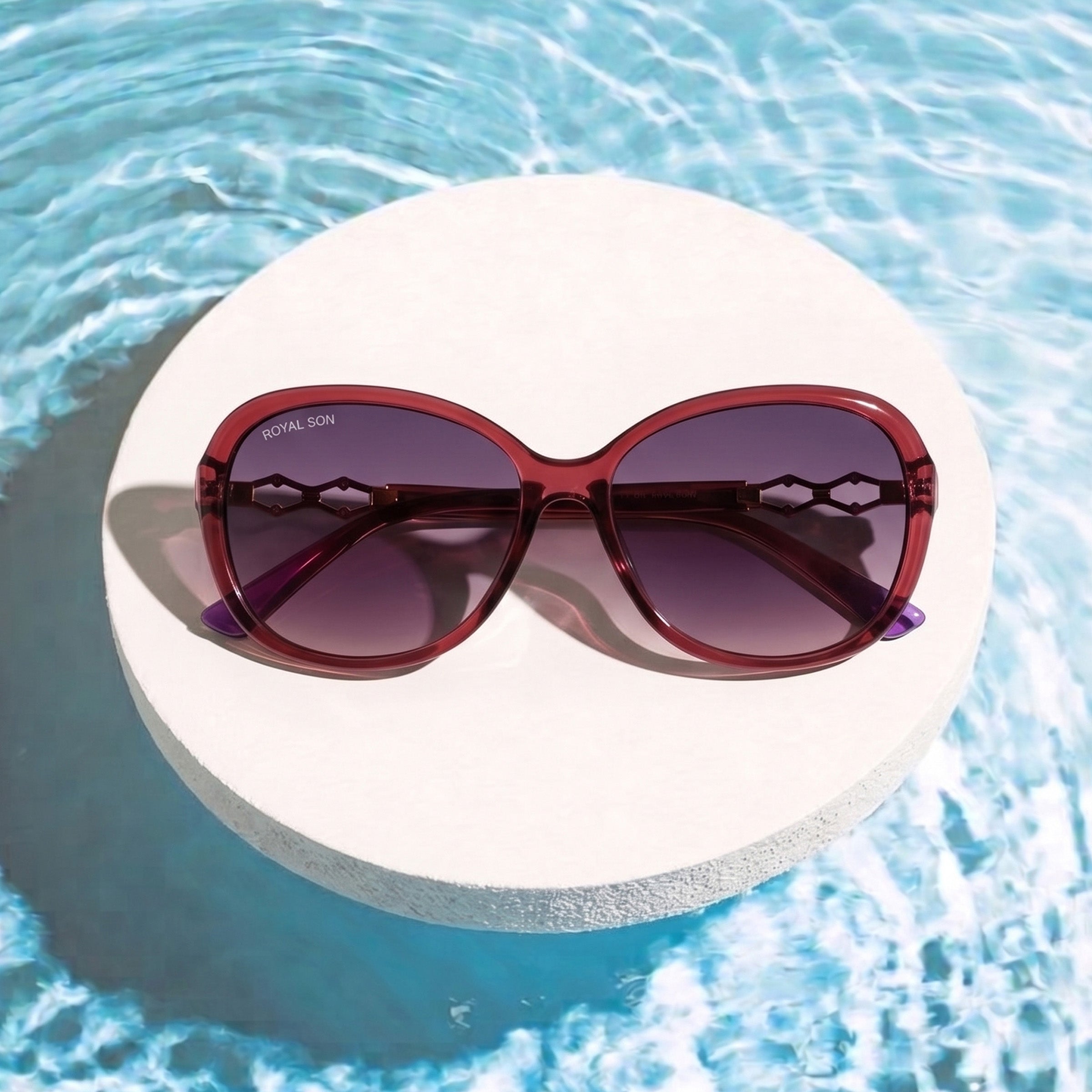 Royal Son Butterfly UV Protected Women Sunglasses - CHIWM00117-C4