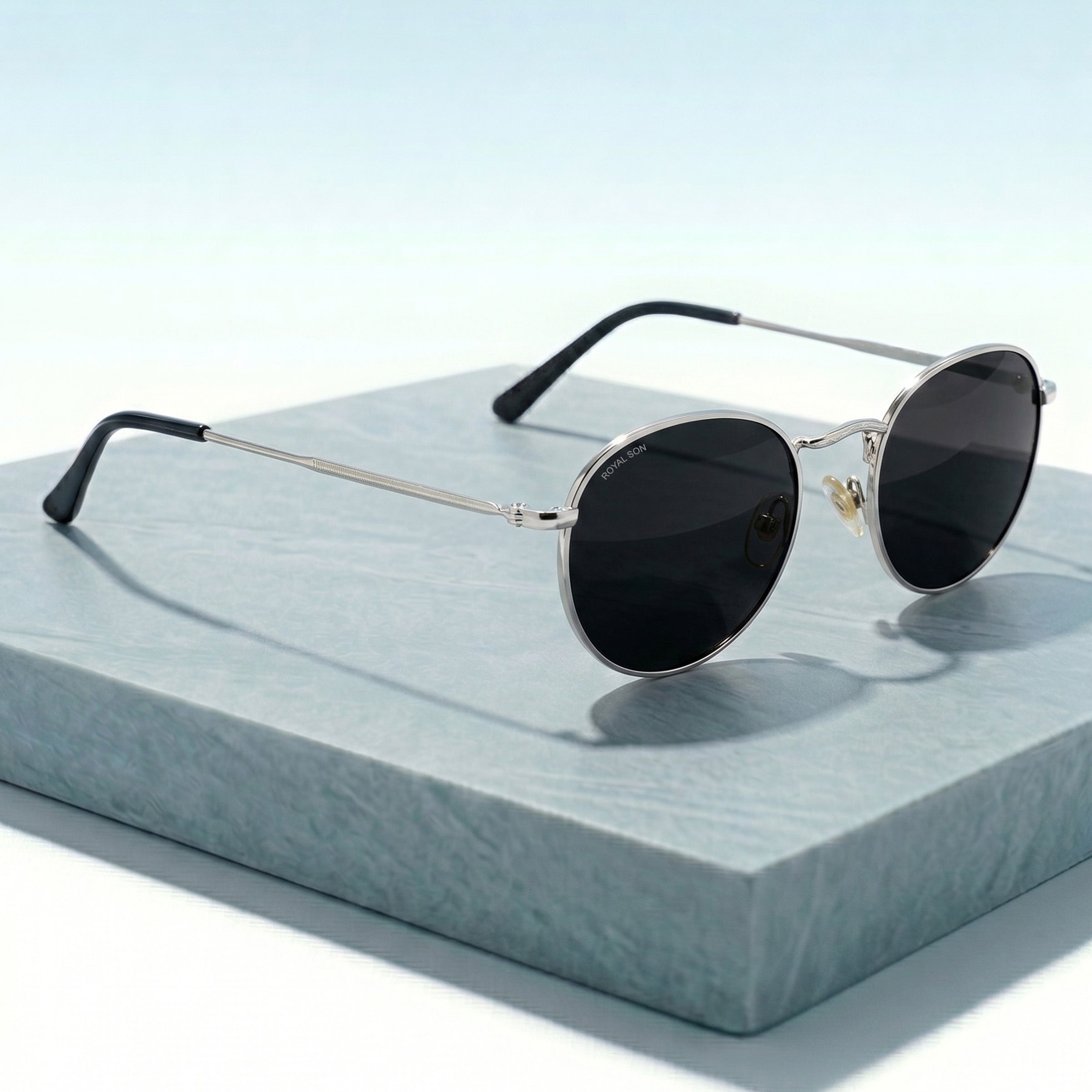 ROYAL SON UV Protected Round Sunglasses For Men And Women - RS0013RD