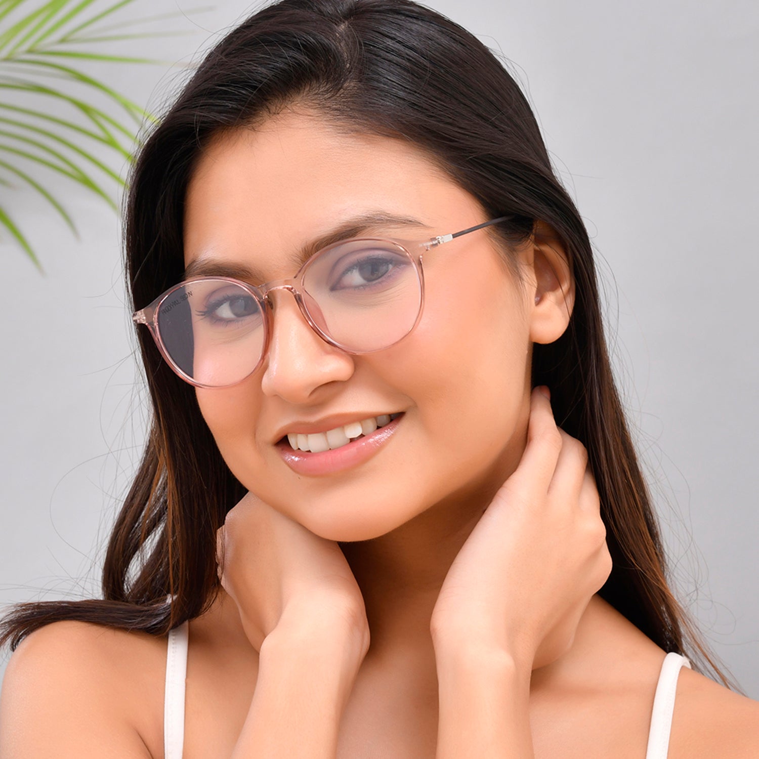 Royal Son Round  Blue Light Blocking Spectacles Frames Men Women  - SF0064-C4