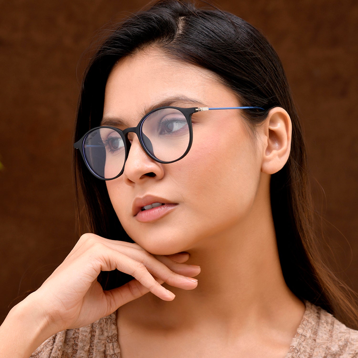 Royal Son Round  Blue Light Blocking Spectacles Frames Men Women - SF0064-C1