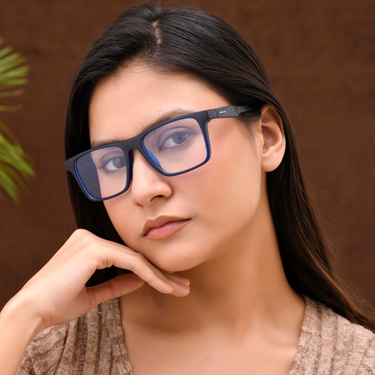 Royal Son Full Rim Blue Cut Glasses For Men - SF-RS1010-C10