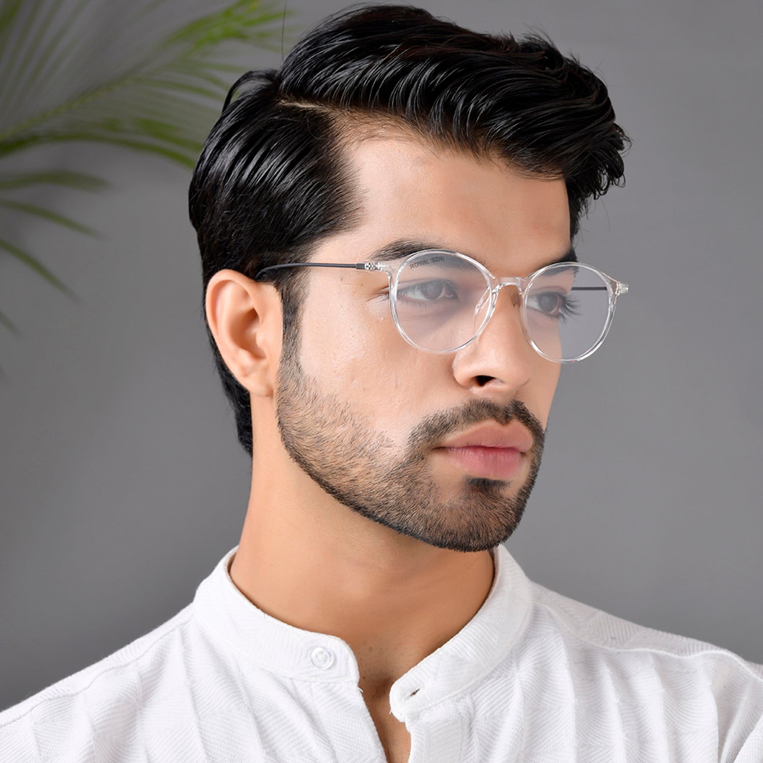 Royal Son Round  Blue Light Blocking Spectacles Frames Men Women  - SF0064-C3