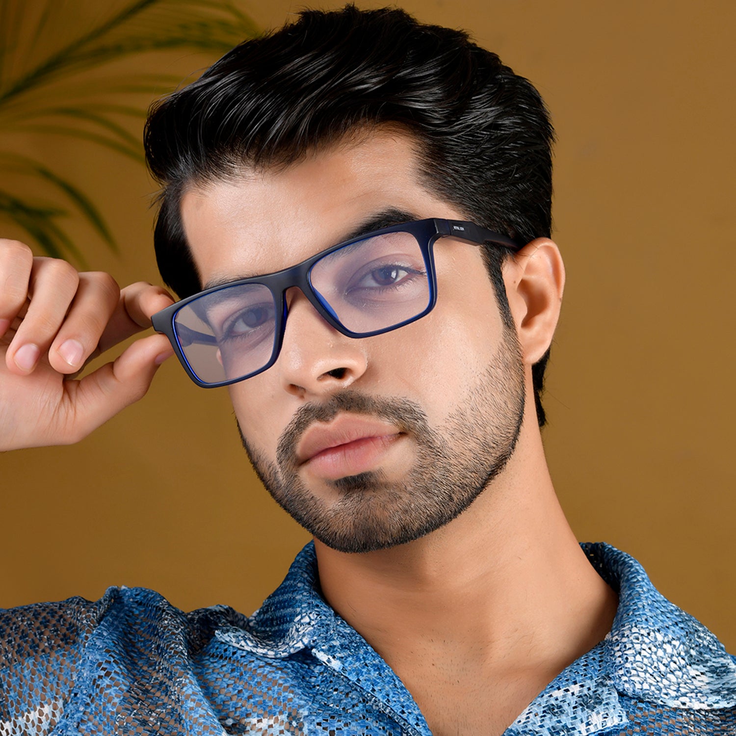 Royal Son Full Rim Blue Cut Glasses For Men - SF-RS1010-C10