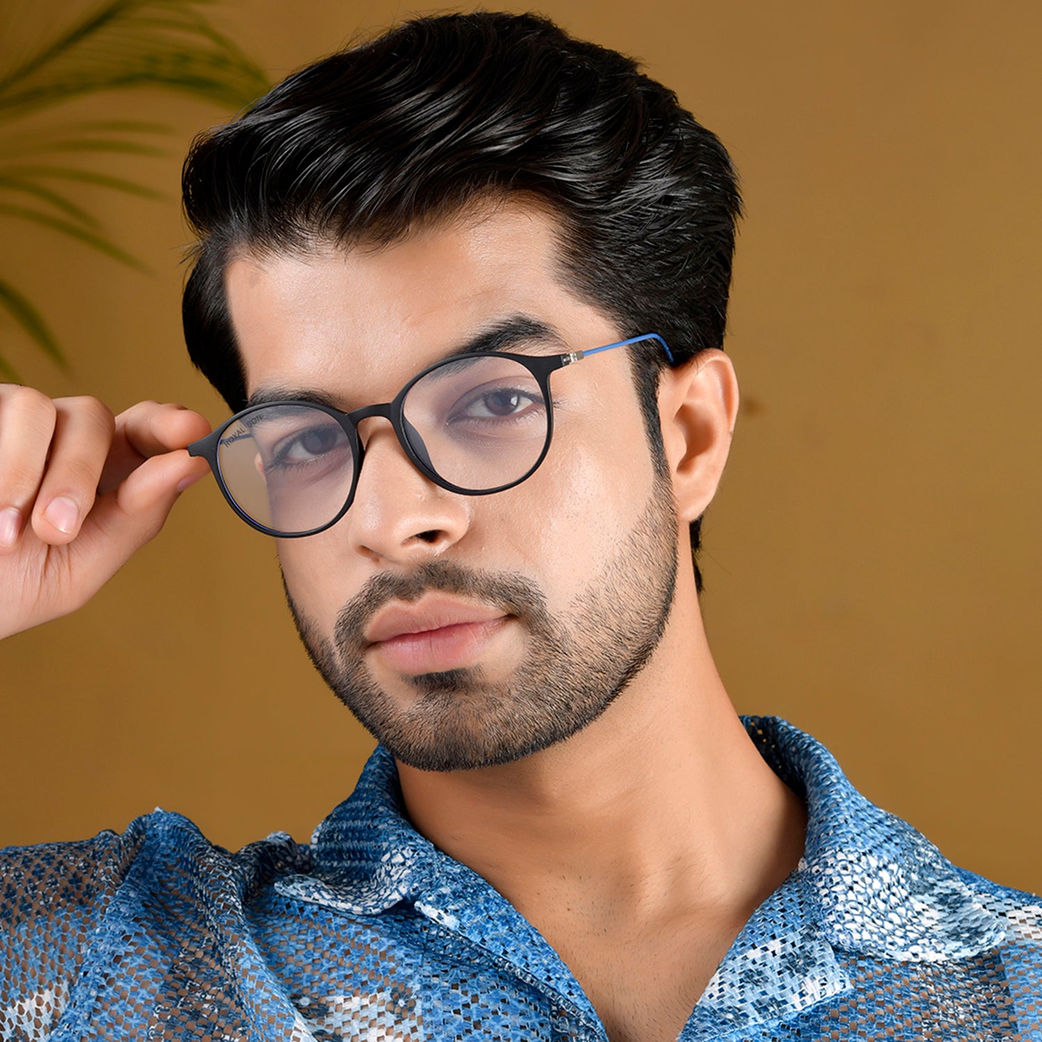Royal Son Round  Blue Light Blocking Spectacles Frames Men Women - SF0064-C1