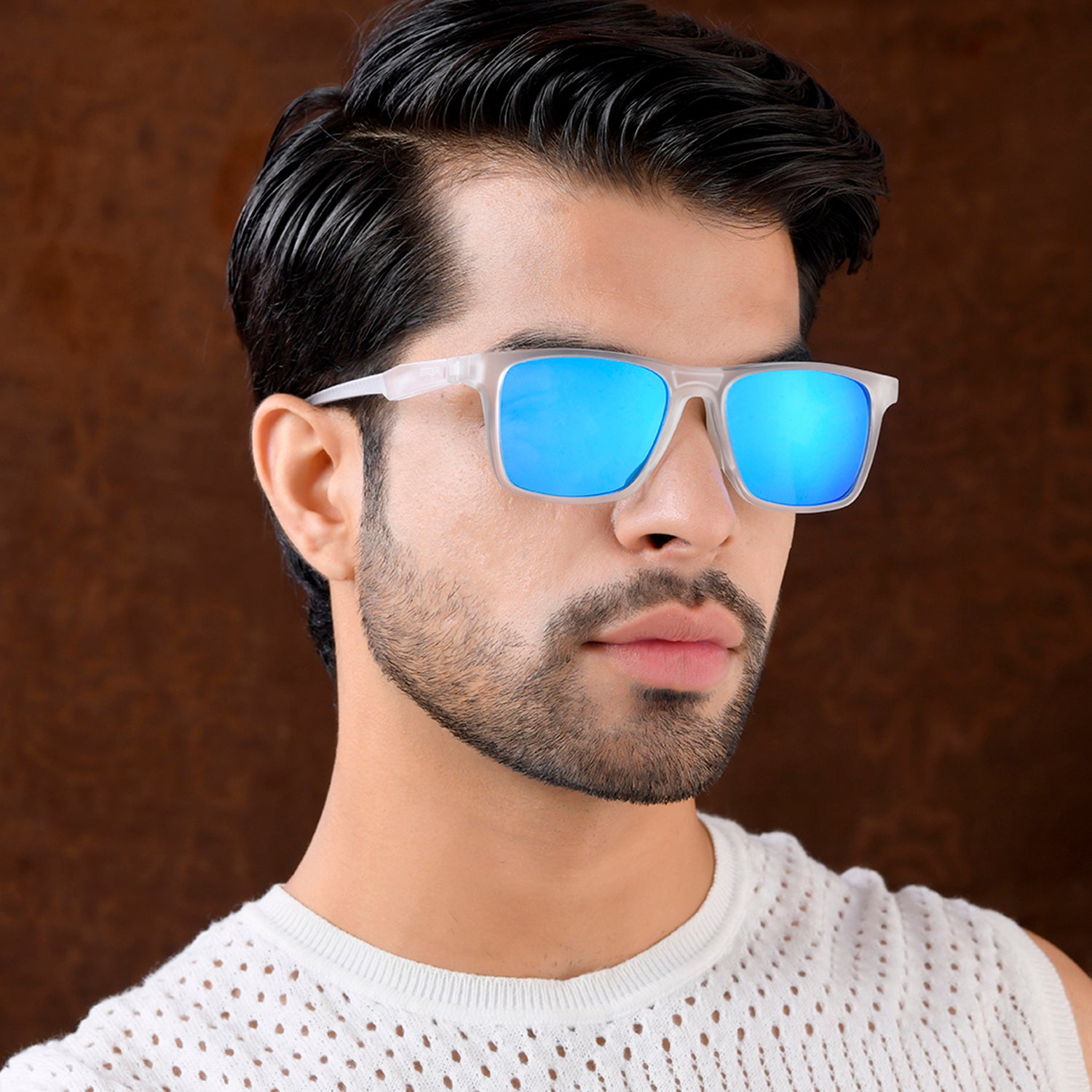 Royal Son Mirrored Polarized Sports Sunglasses For Men - SG-RS1010-C5