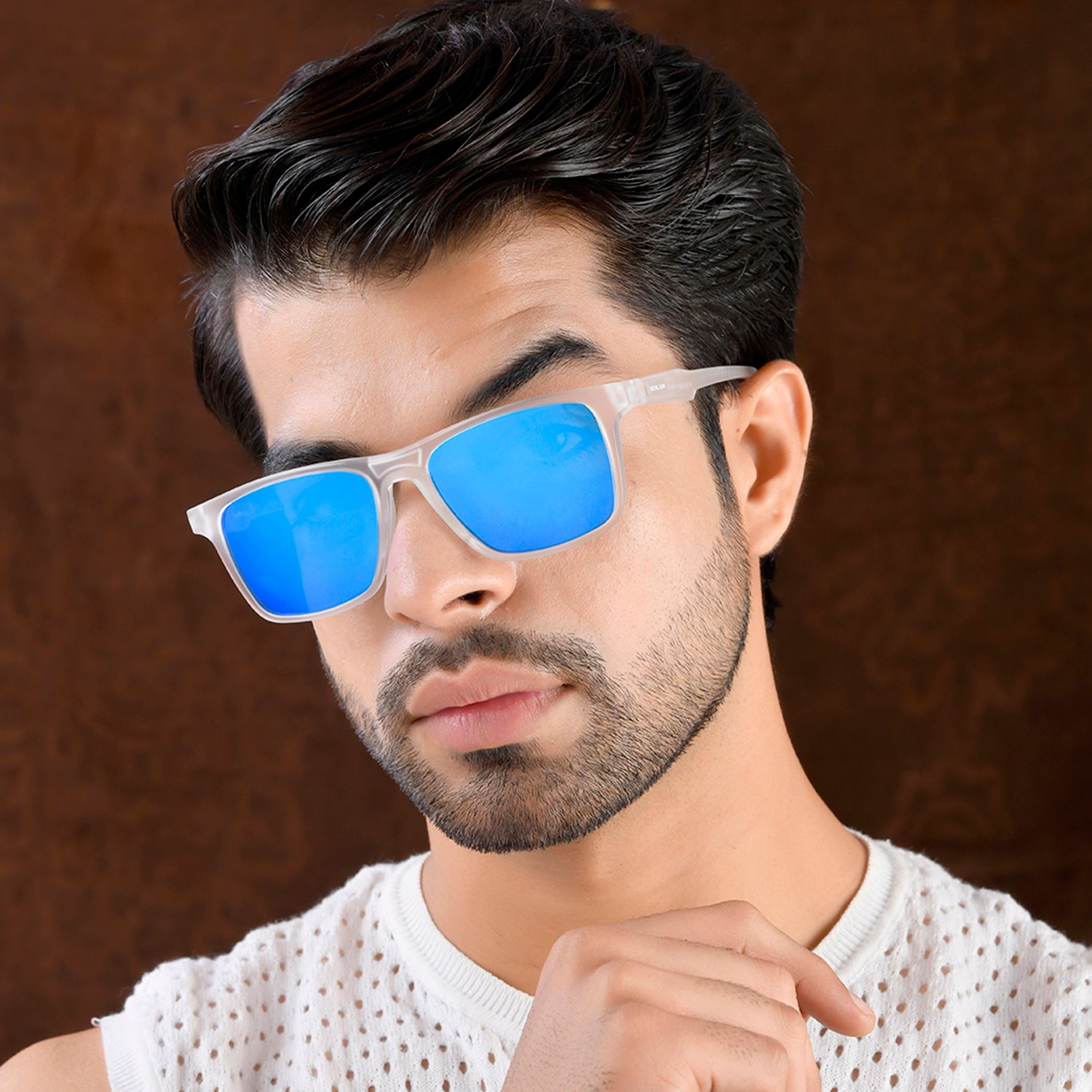 Royal Son Mirrored Polarized Sports Sunglasses For Men - SG-RS1010-C5