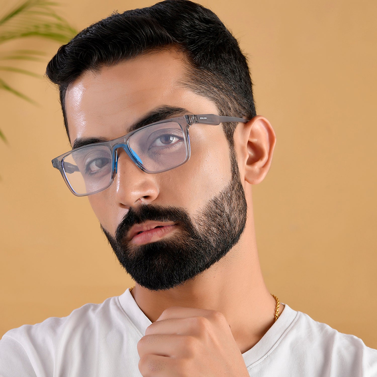 Royal Son Full Rim Computer Glasses Spectacles Frame For Men- SF-RS1010-C9