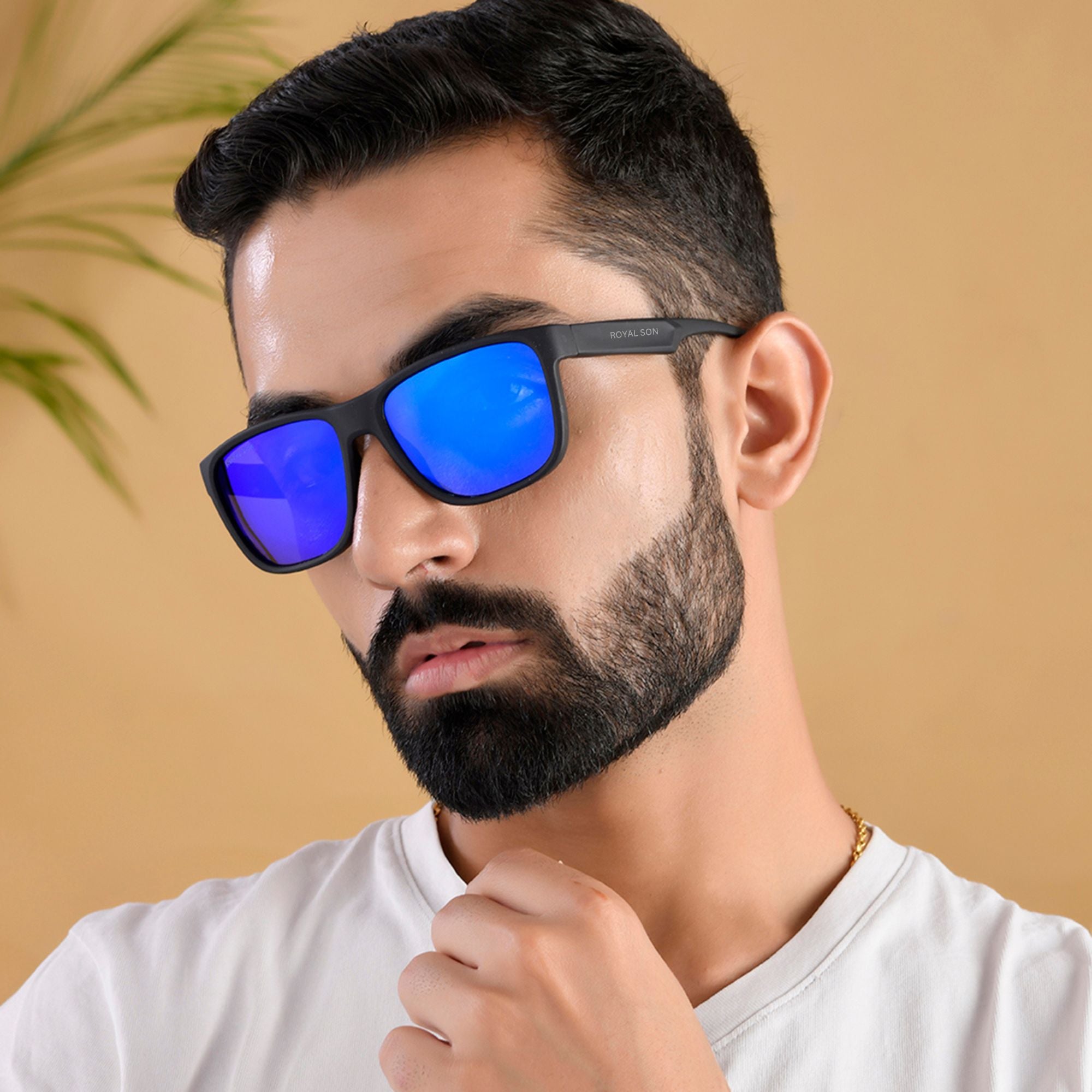 Royal Son Sports Black Polarized Sunglasses Men Women- CHI00173-C3