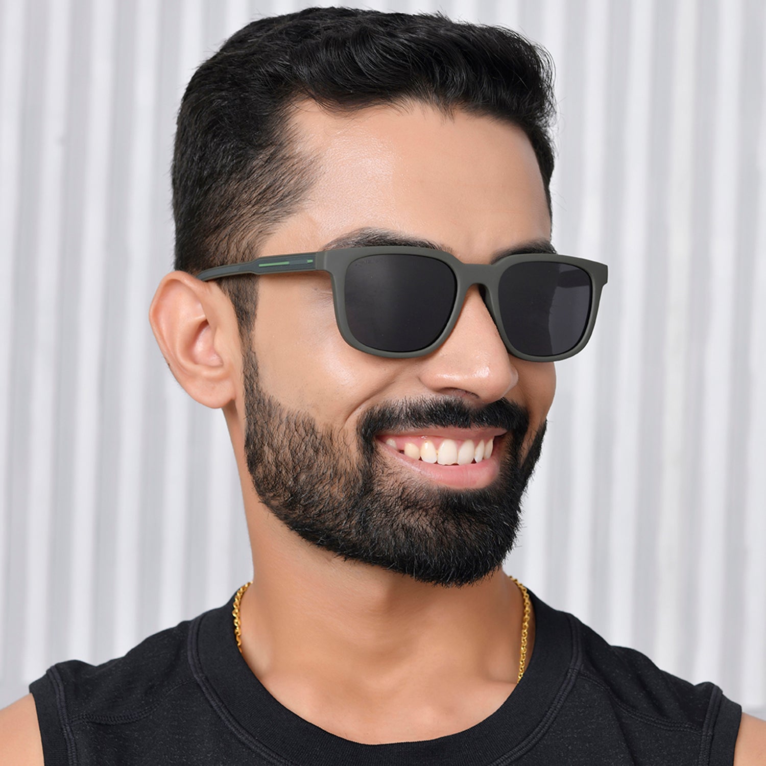 Royal Son Black Polarized Sunglasses Men Women - CHI00152-C4