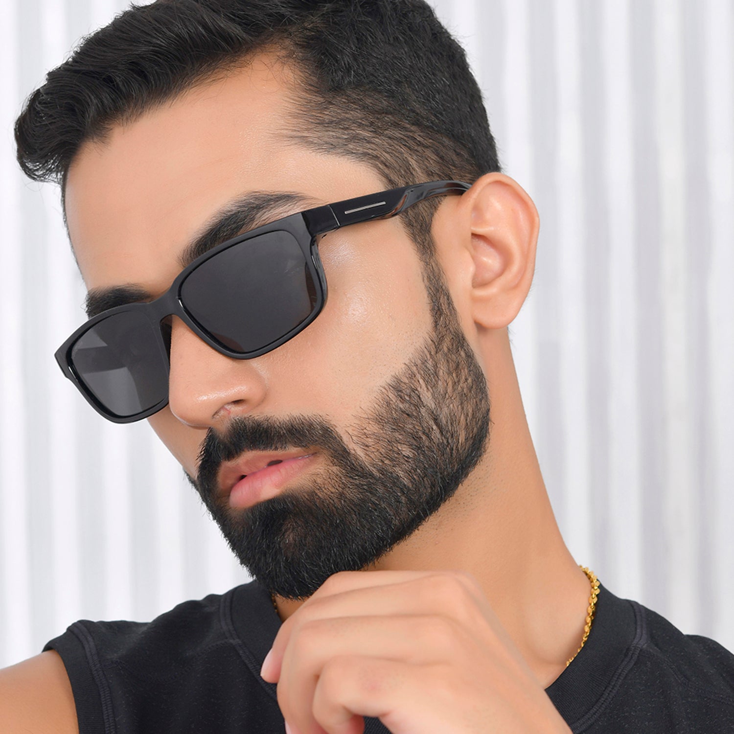 Royal Son Sports Black Polarized Sunglasses Men Women - CHI00161-C1