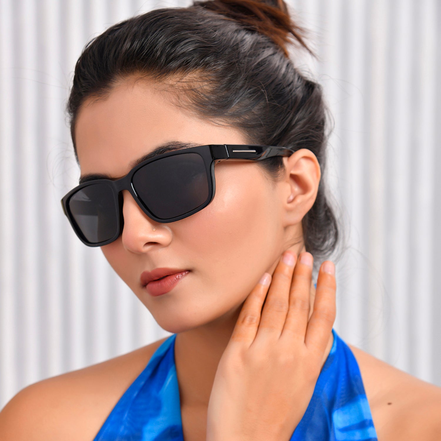 Royal Son Sports Black Polarized Sunglasses Men Women - CHI00161-C1