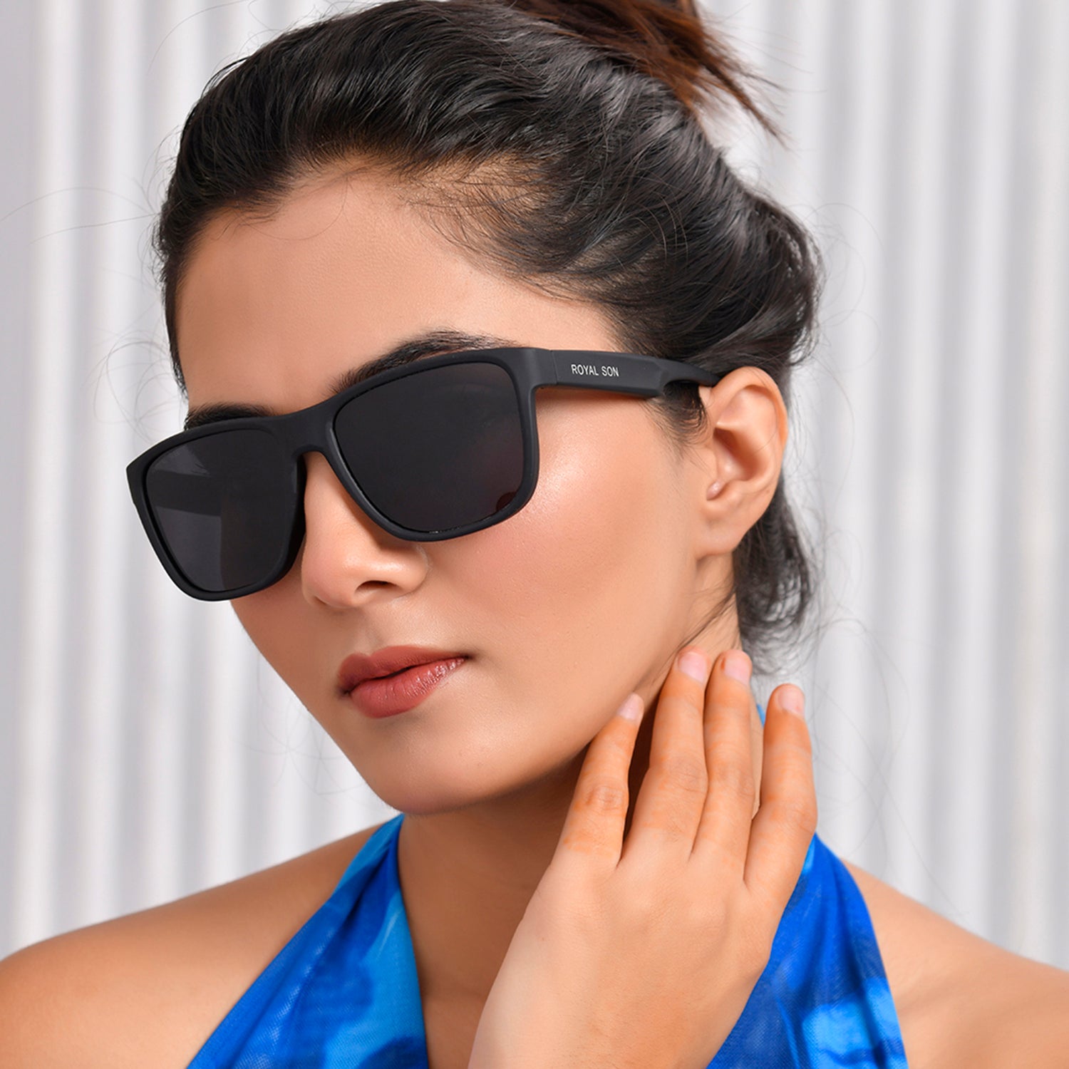 Royal Son Sports Black Polarized Sunglasses Men Women  - CHI00173-C1