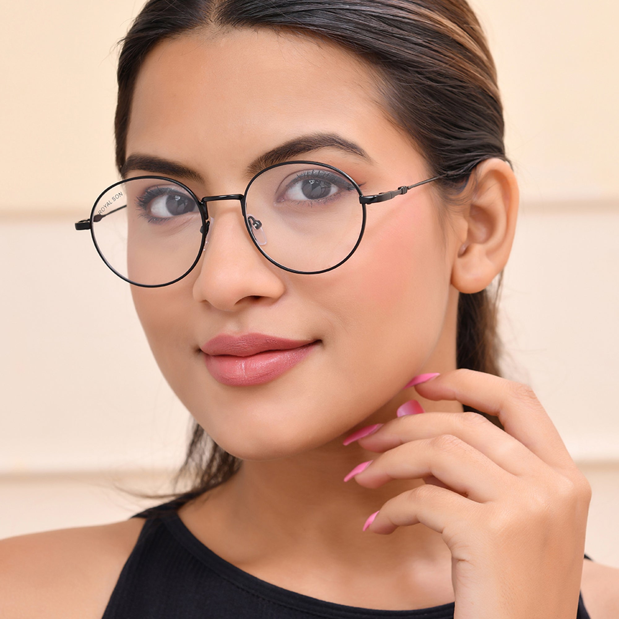 Royal Son Round Men Women Eye Glasses - SF001-C3