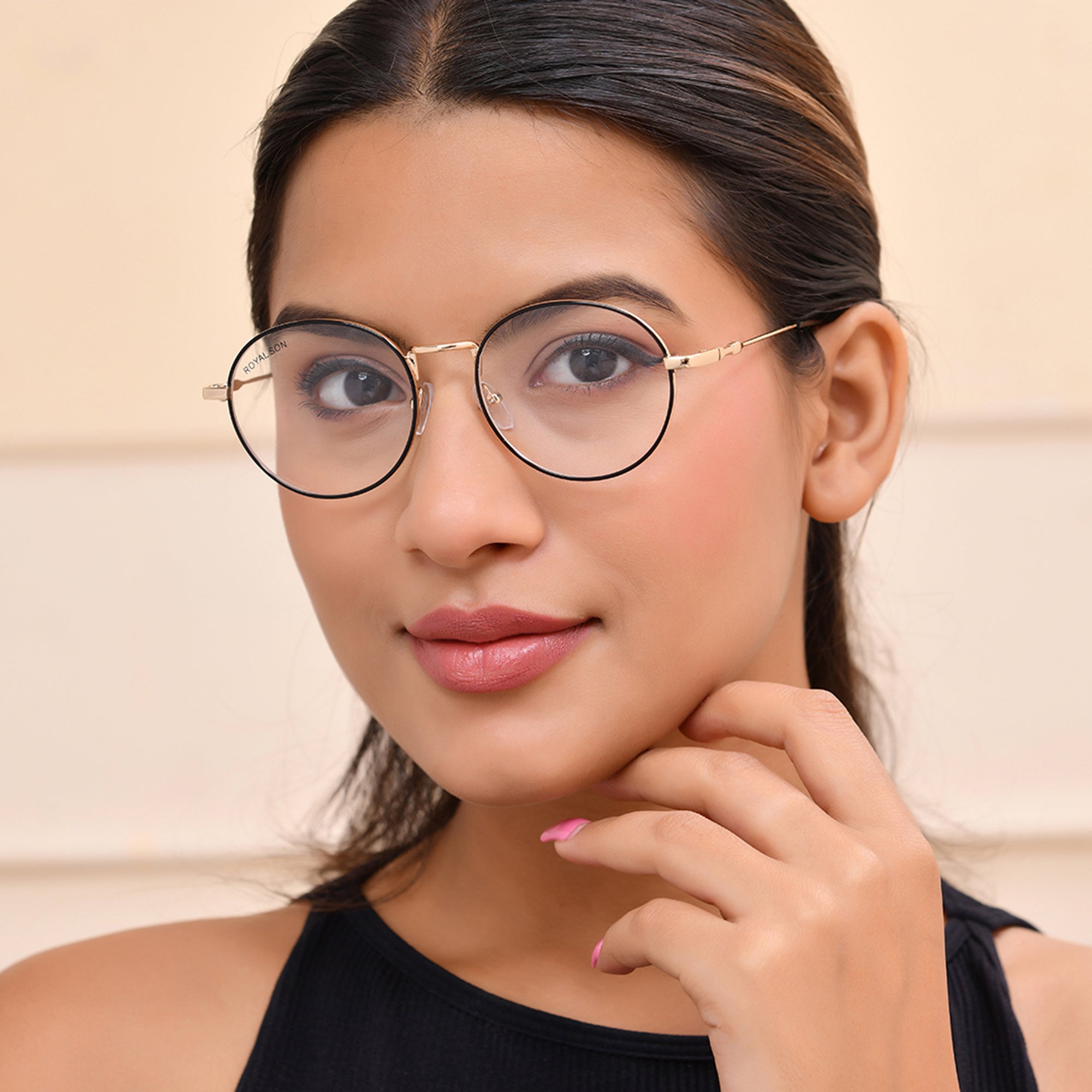 Royal Son Round Men Women Eye Glasses - SF001-C2