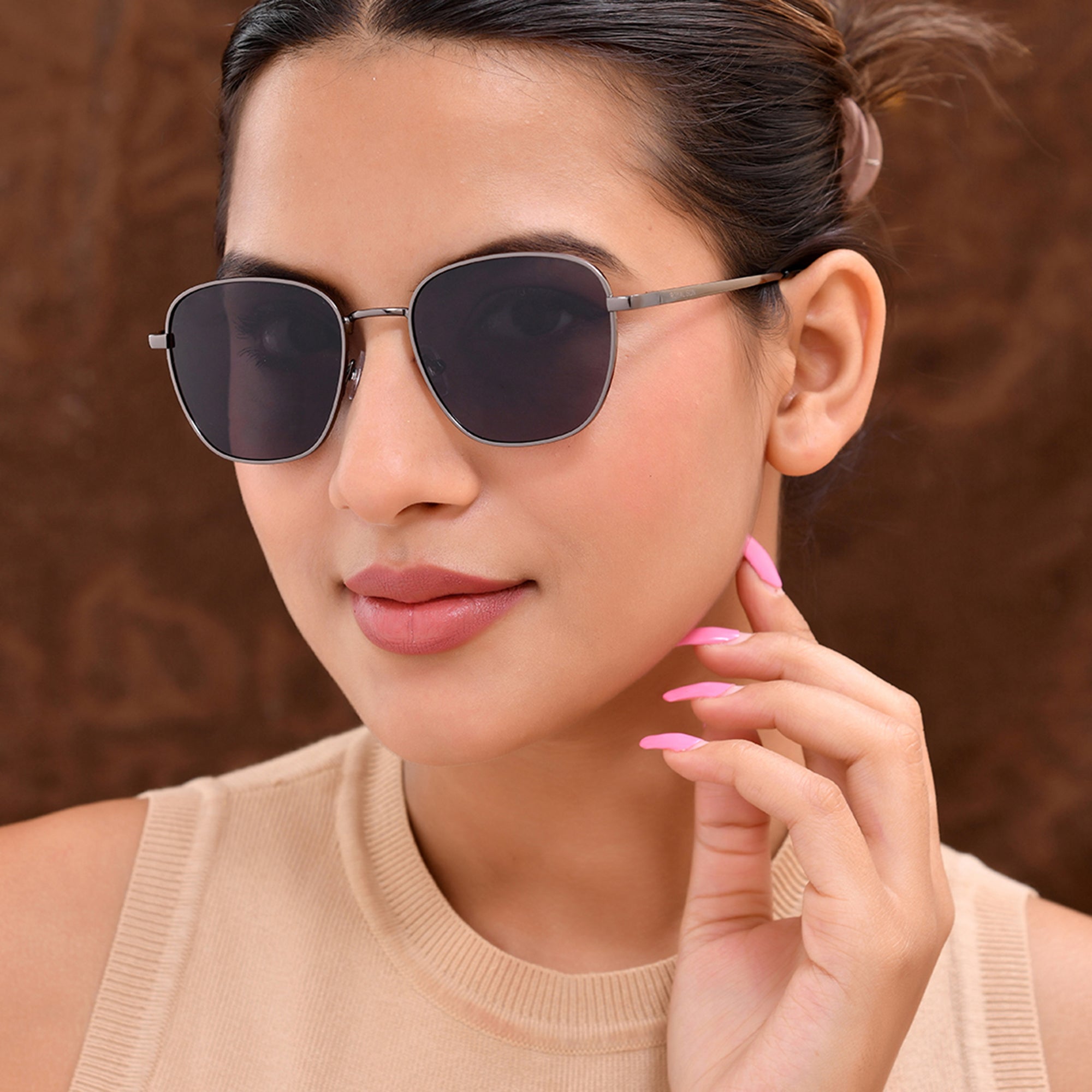 ROYAL SON Black UV Protection Sunglasses for Men Women - SG-RS4040-C1