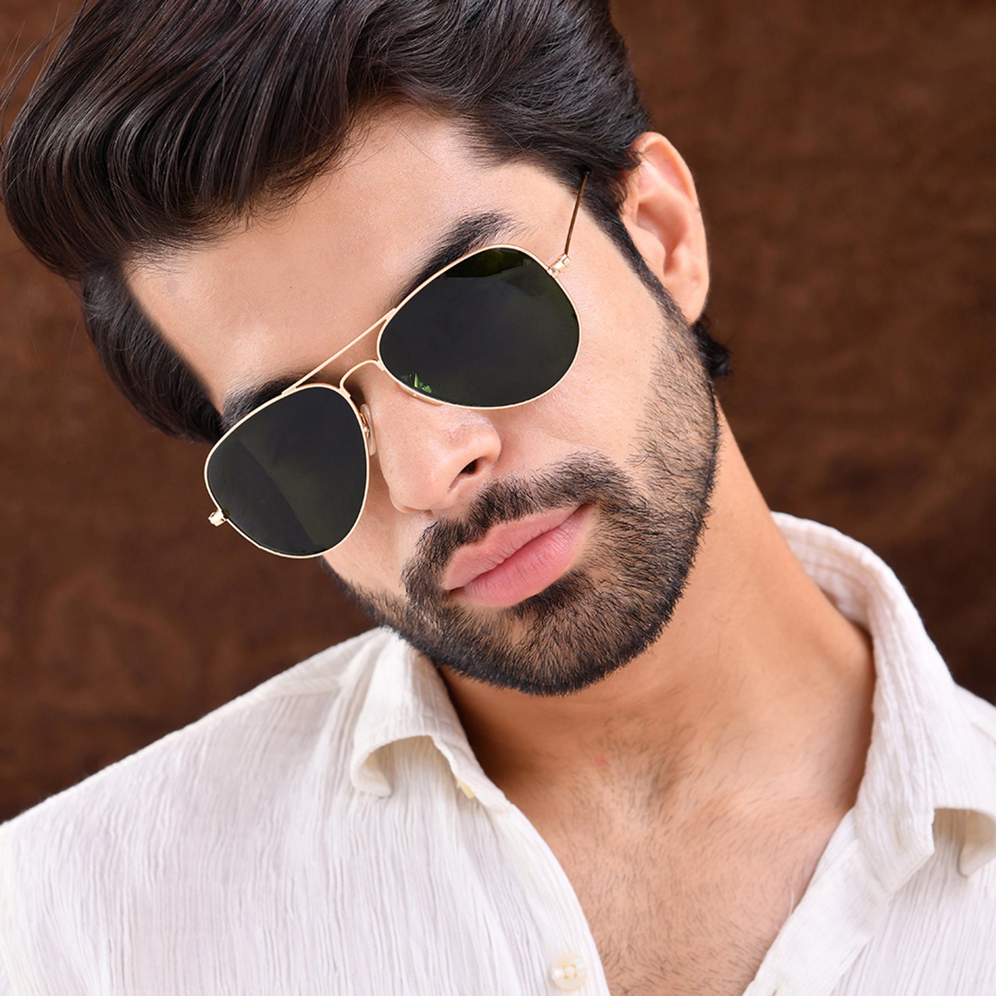 Royal Son Trendy UV Protection Sunglasses for Men & Women - SG-RS7070-C4