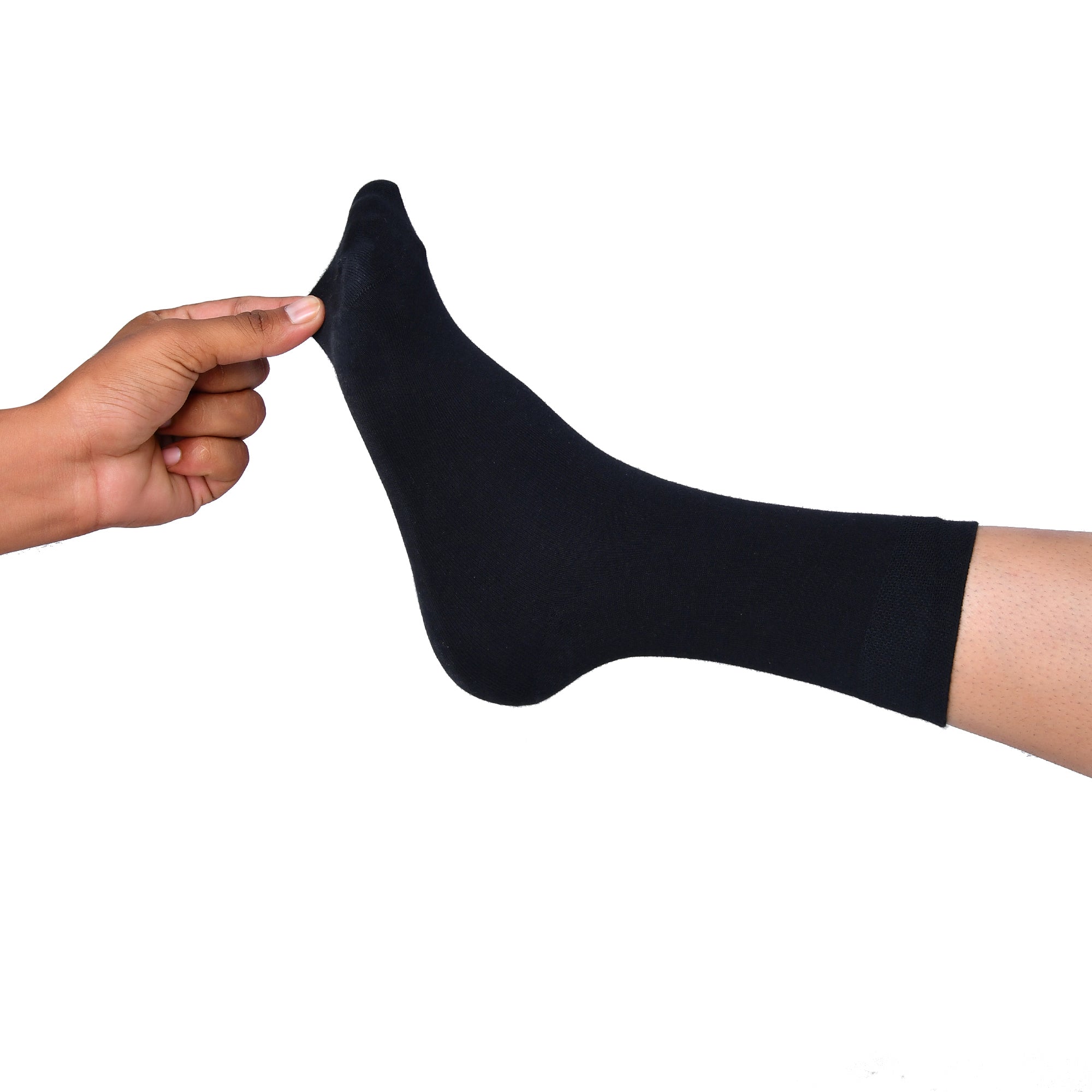 ROYAL SON Men’s Cotton Crew Socks - 3 Pairs - SC106-C2