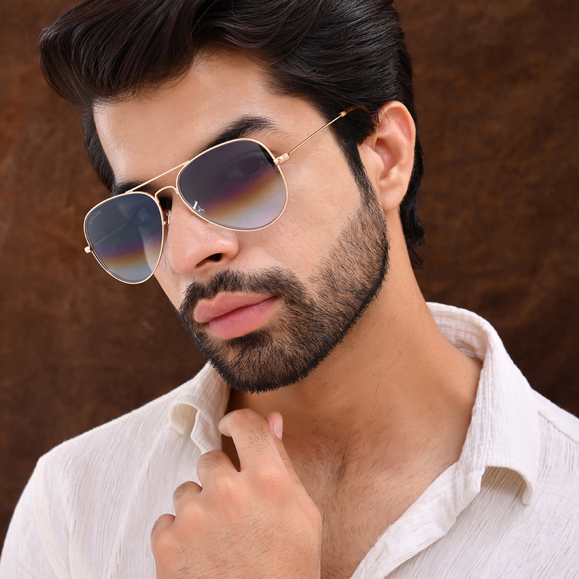 Royal Son Gradient UV Protection Sunglasses for Men & Women - SG-RS7070-C5