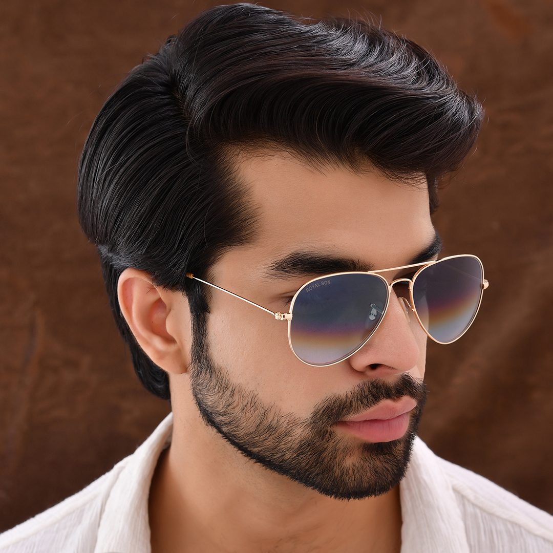Royal Son Gradient UV Protection Sunglasses for Men & Women - SG-RS7070-C5