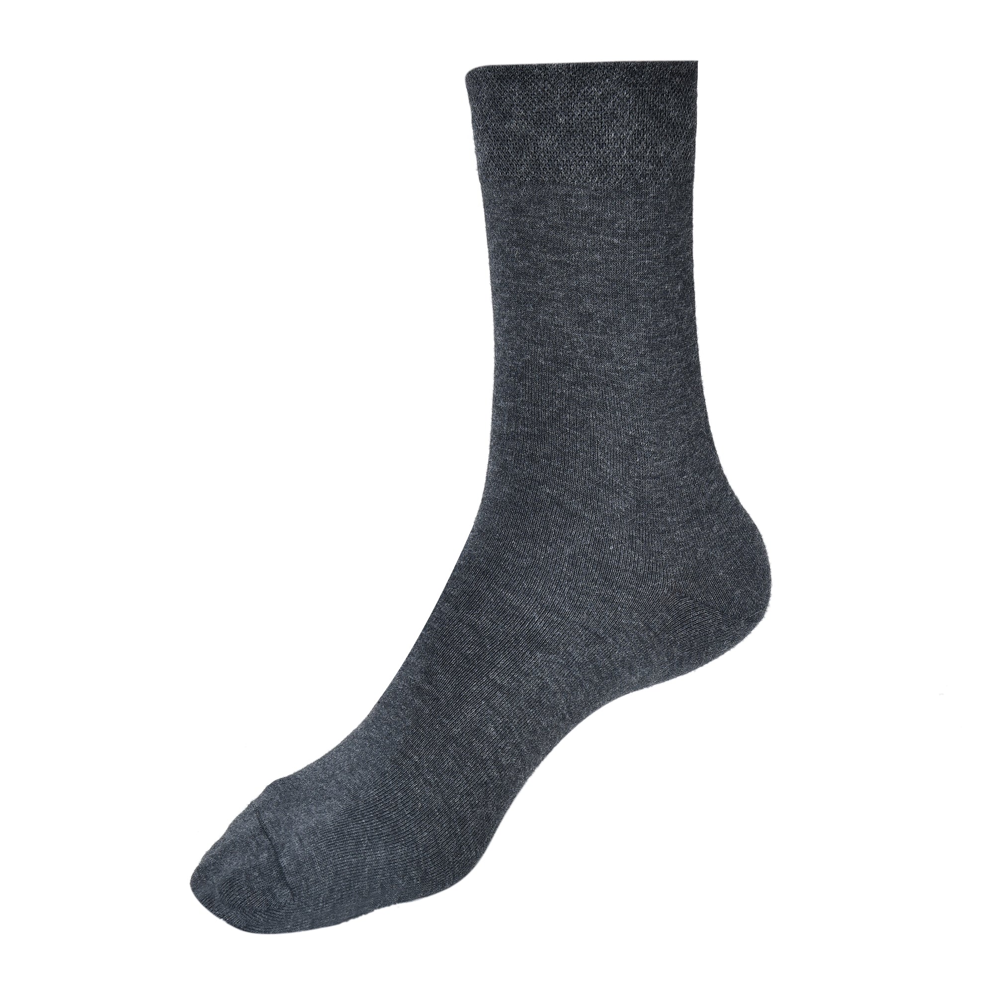 ROYAL SON Men’s Cotton Crew Socks - 3 Pairs - SC106-C3