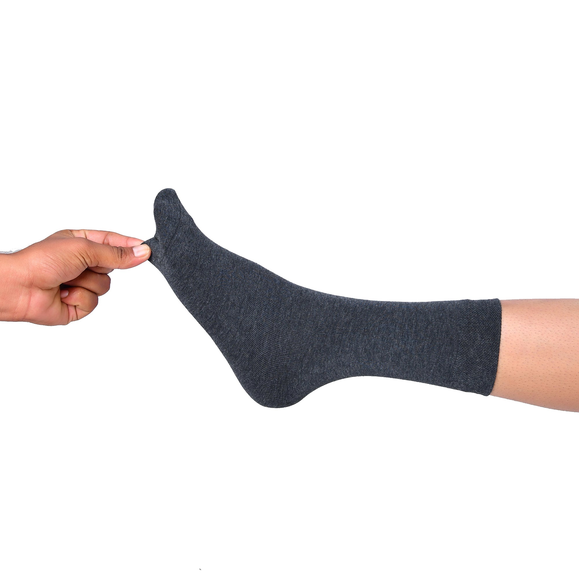 ROYAL SON Men’s Cotton Crew Socks - 3 Pairs - SC106-C3