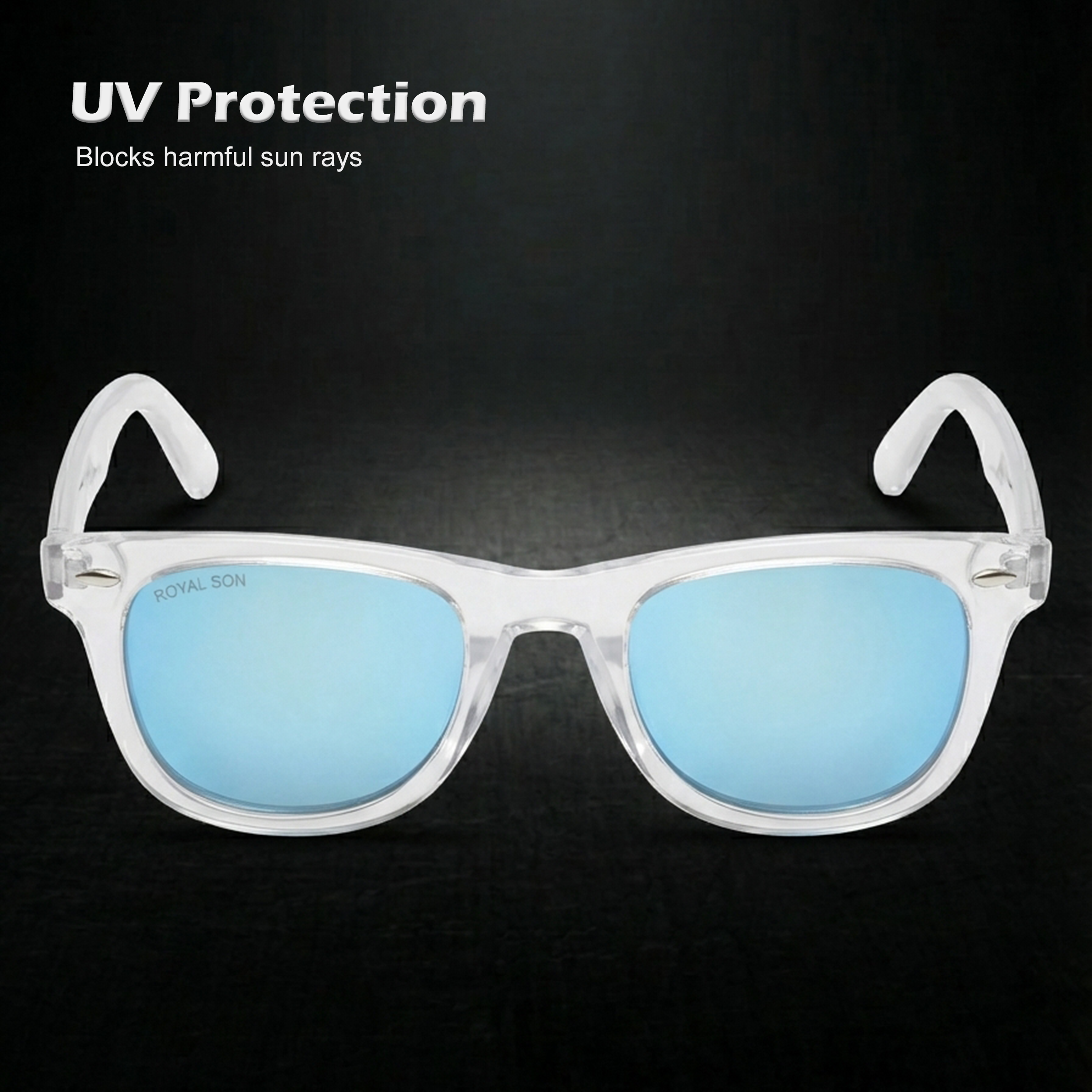 ROYAL SON UV Protection Cricket Sunglasses for Men - SG-RS3030-C4