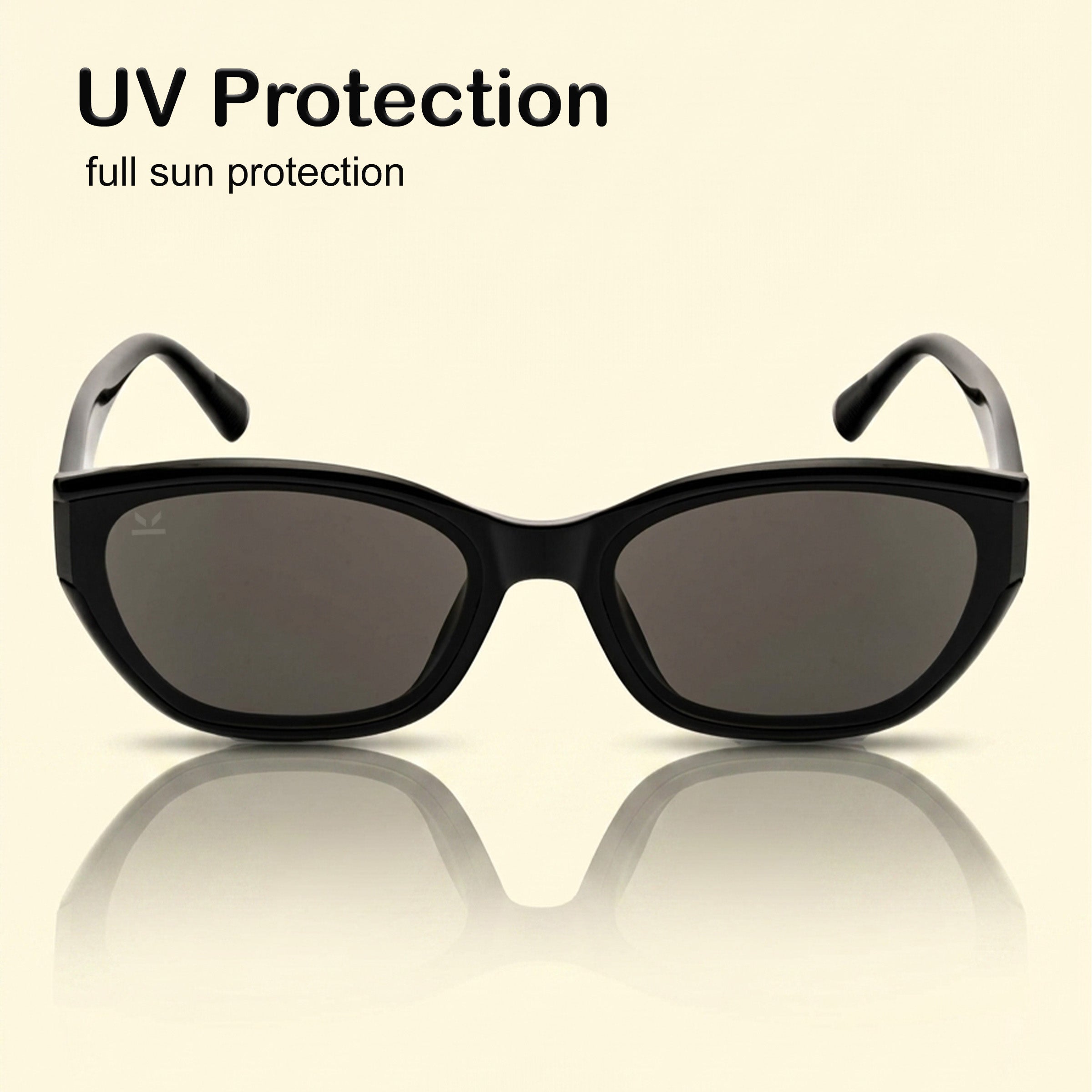 PERKEY 100% UV Protected Stylish Sunglasses For Women - PRKY0018-C1