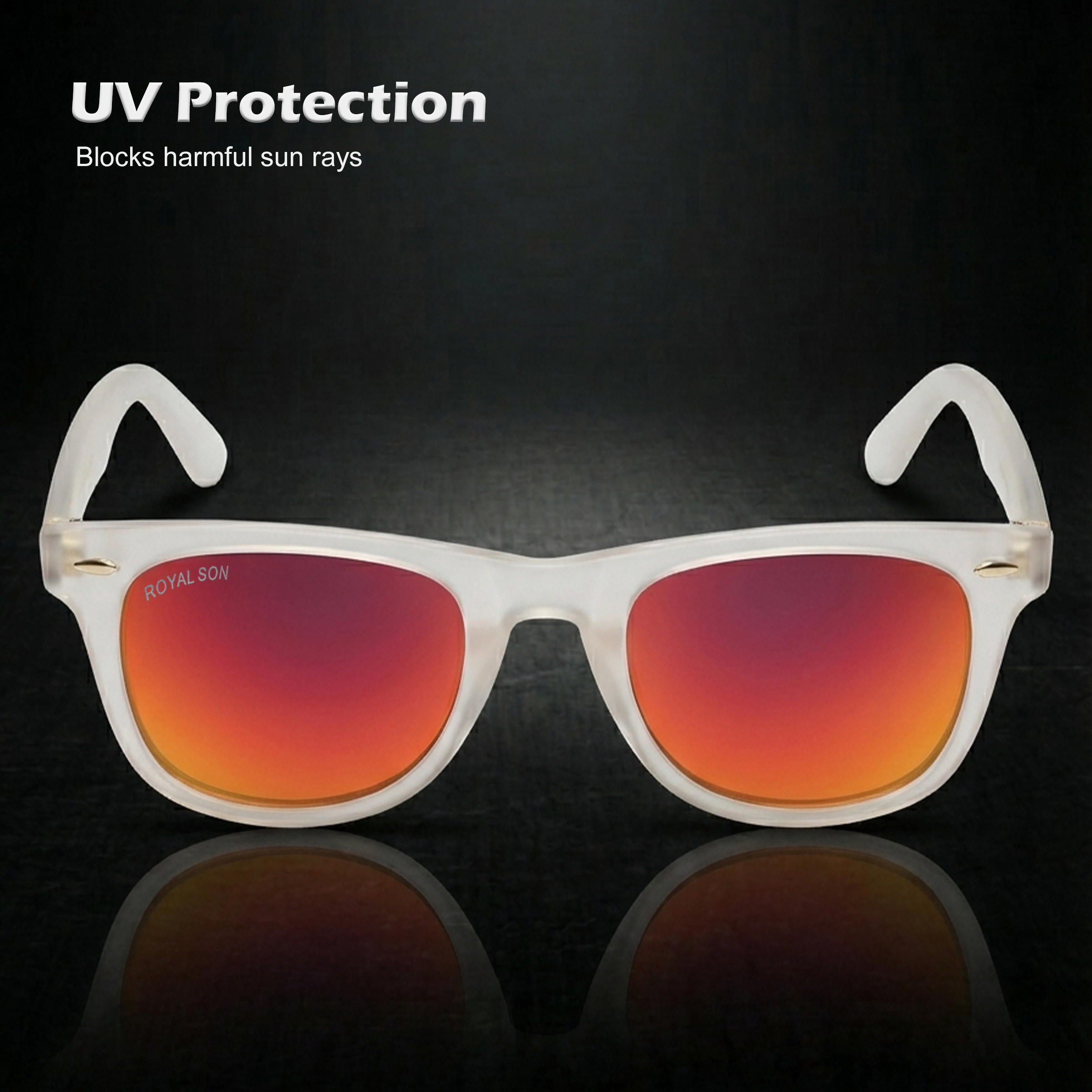 ROYAL SON UV Protection Sports Sunglasses for Men - SG-RS3030-C5