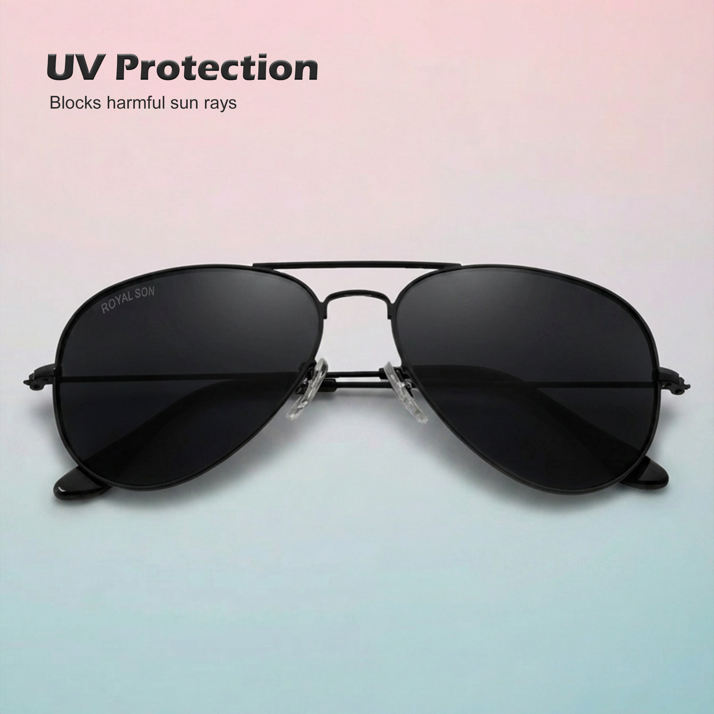 Royal Son Stylish UV Protection Sunglasses for Men & Women - SG-RS7070-C1