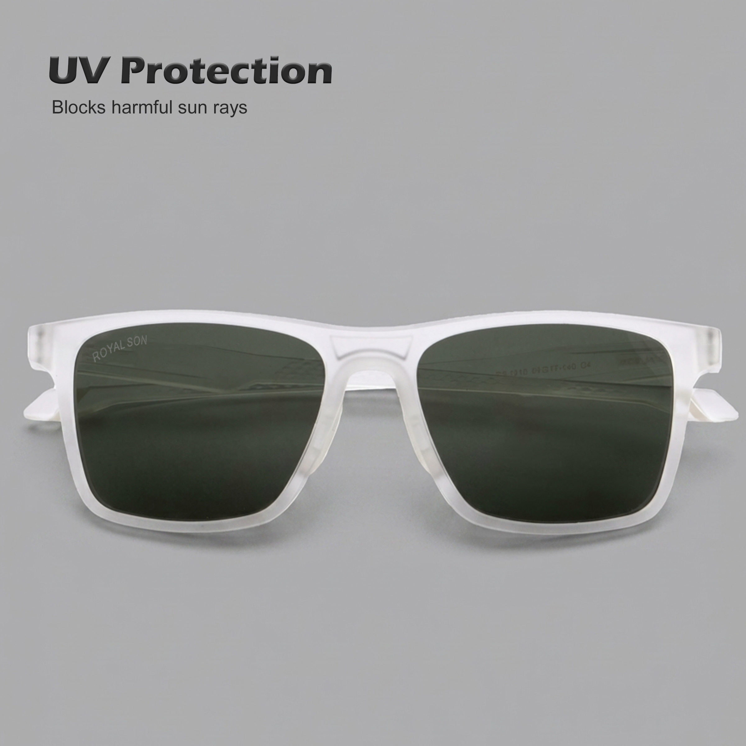 Royal Son Green Cooling Polarized Sunglasses For Women - SG-RS1010-C4