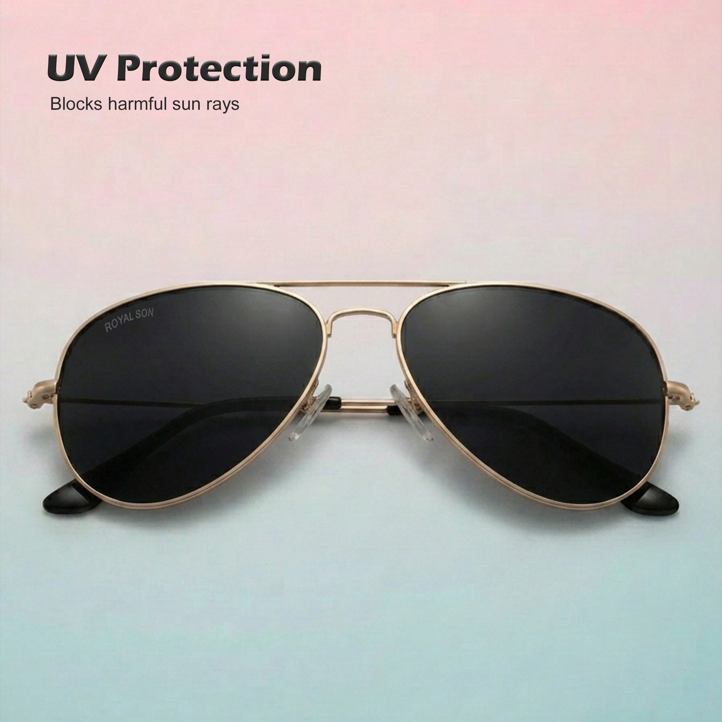 Royal Son Cooling UV Protection Sunglasses for Men & Women - SG-RS7070-C3
