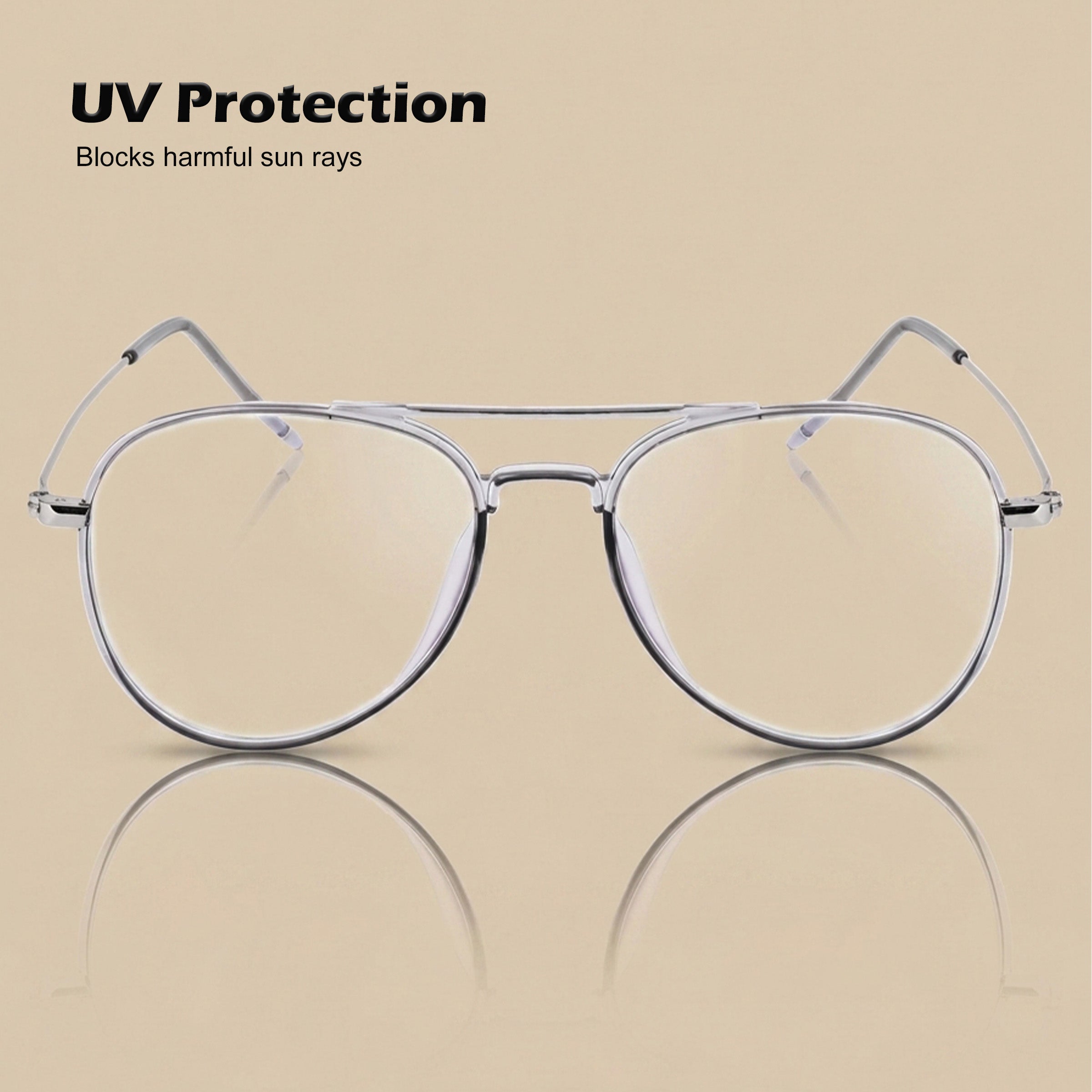 Royal Son Blue Ray Cut Men Women Eye Glasses - SF002-C2
