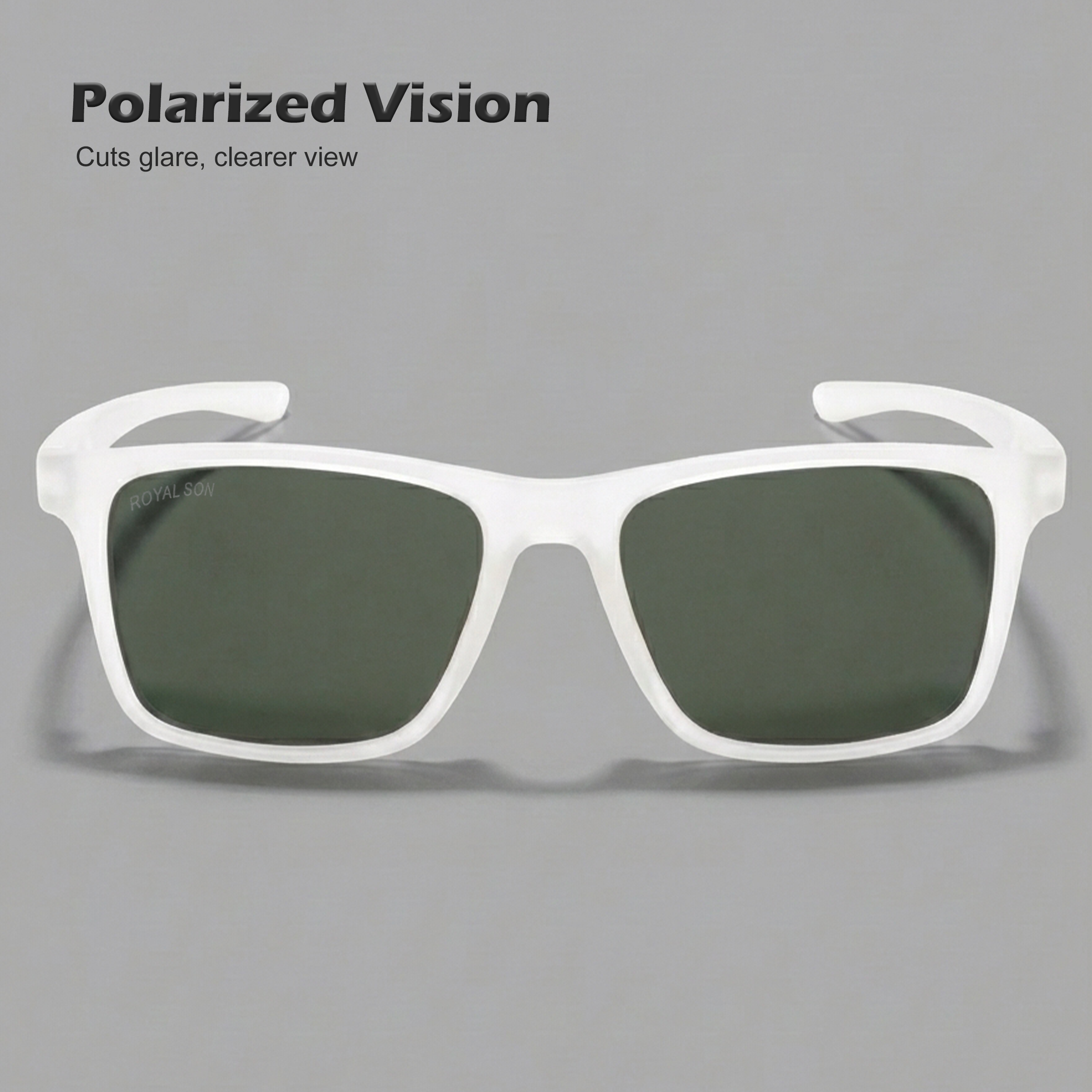Royal Son Green Cooling Polarized Sunglasses For Women - SG-RS1010-C4