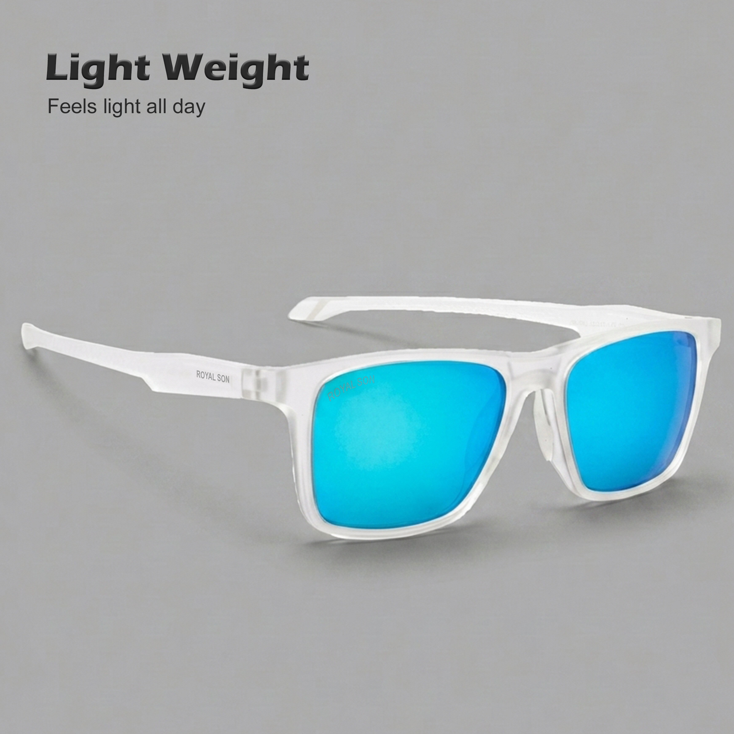 Royal Son Mirrored Polarized Sports Sunglasses For Men - SG-RS1010-C5