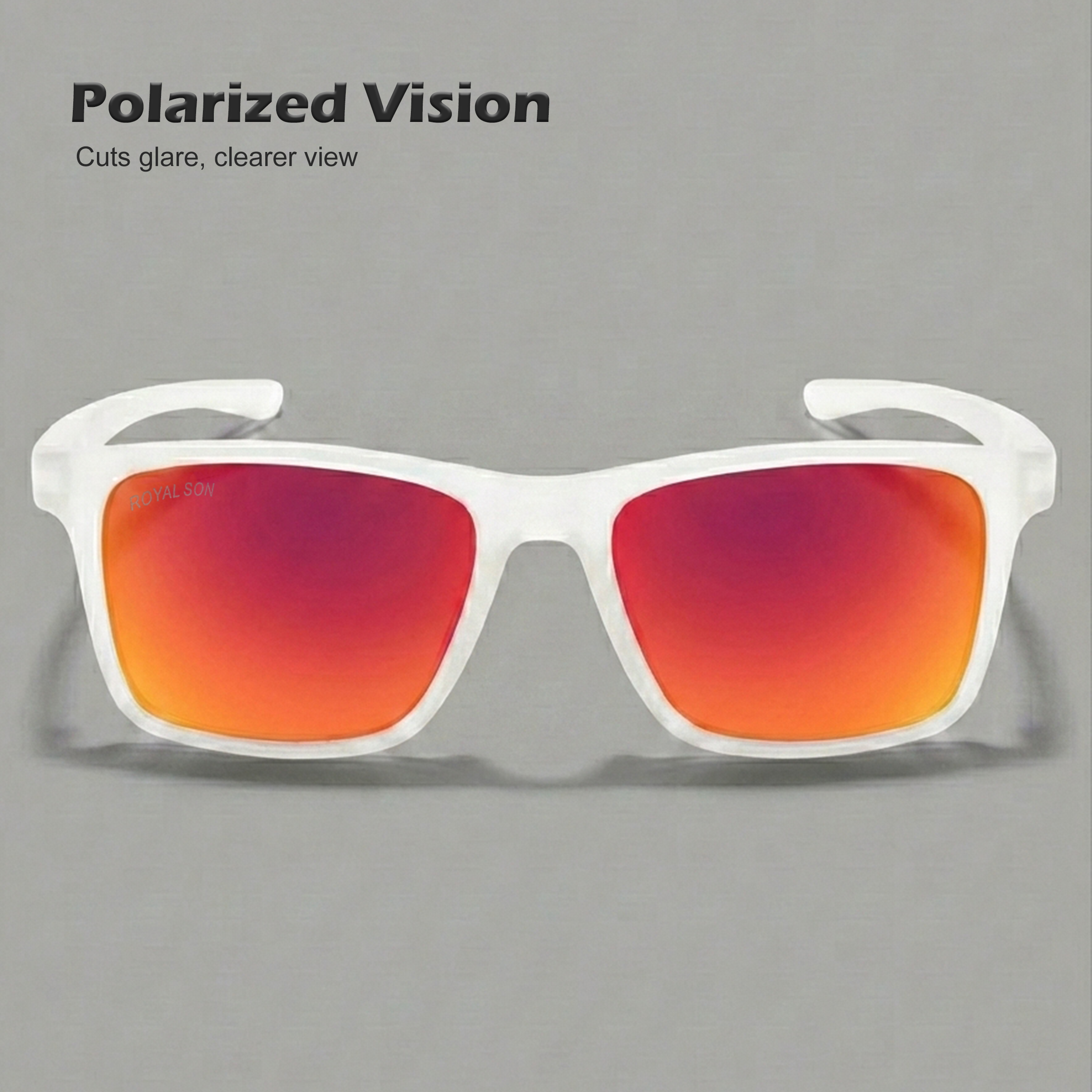 Royal Son Polarized Sports Cricket Sunglasses For Men - SG-RS1010-C6