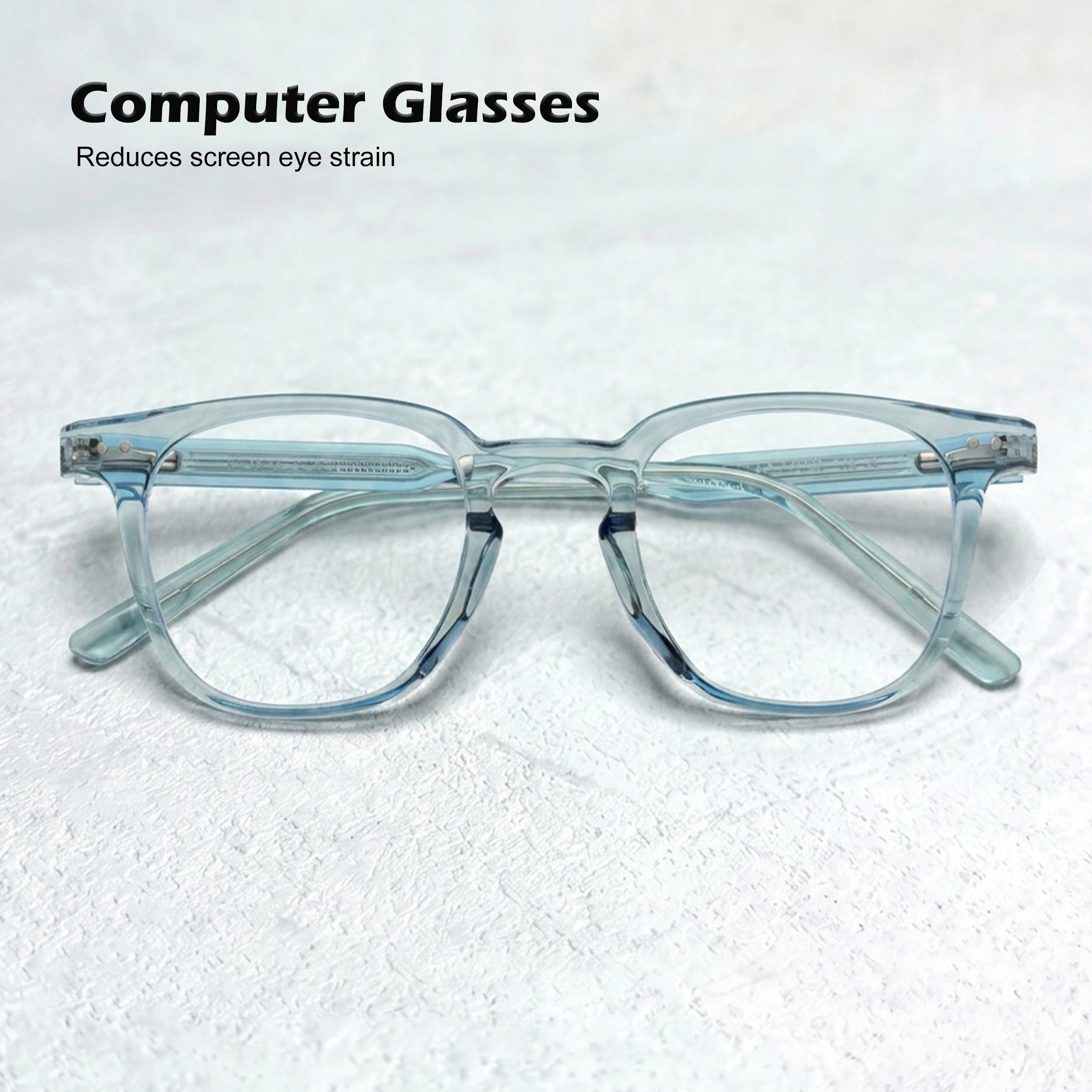 Royal Son Full Rim Blue  Light Blocking Computer Glasses  Men Women - SF0058-C3