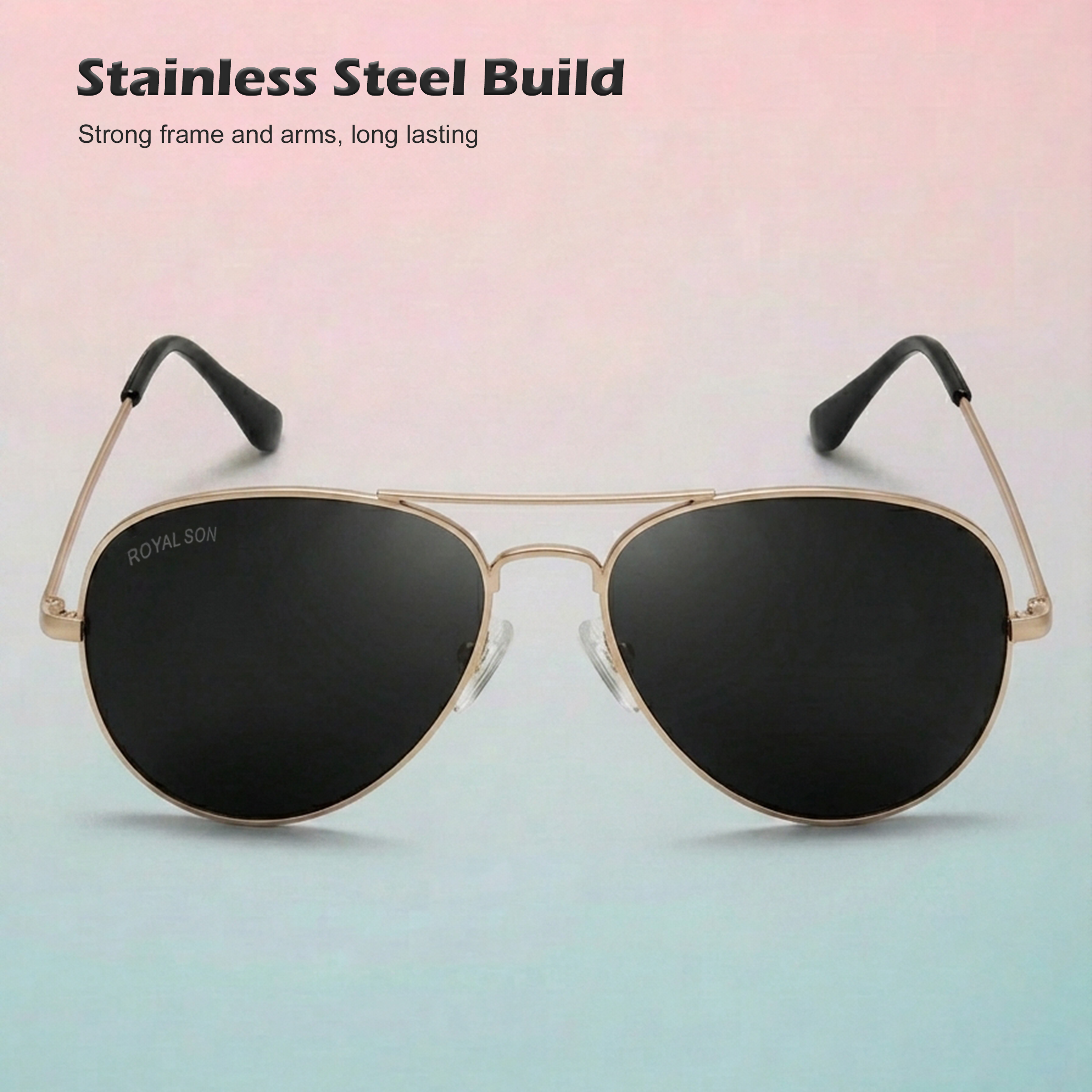 Royal Son Cooling UV Protection Sunglasses for Men & Women - SG-RS7070-C3